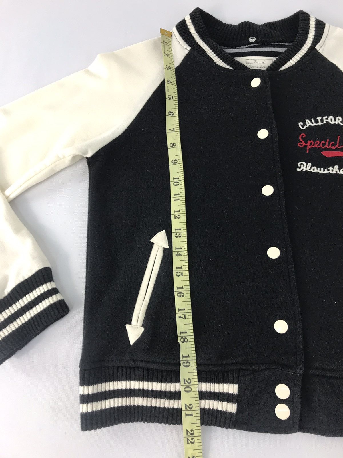 Japanese Brand Vintage Forridere Simple Varsity Jacket Snap Button Size S / US 4 / IT 40 - 11 Thumbnail