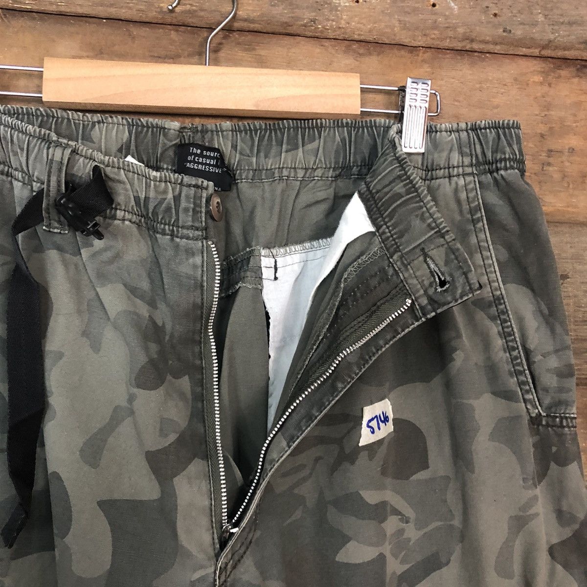 Japanese Brand Paralyser Camo Multipocket Military Cargo Pants #5746 Size US 33 - 8 Thumbnail