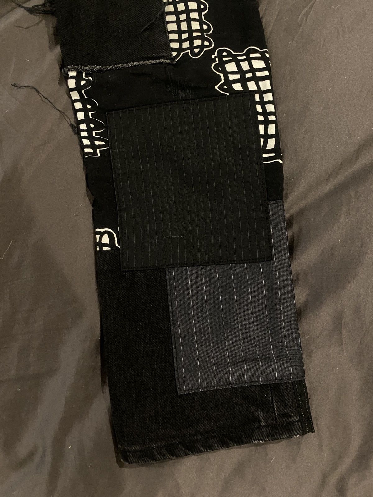 Comme des Garcons × Junya Watanabe INSANE PATCHWORK CROPPED CDG DENIM Size US 30 / EU 46 - 3 Thumbnail