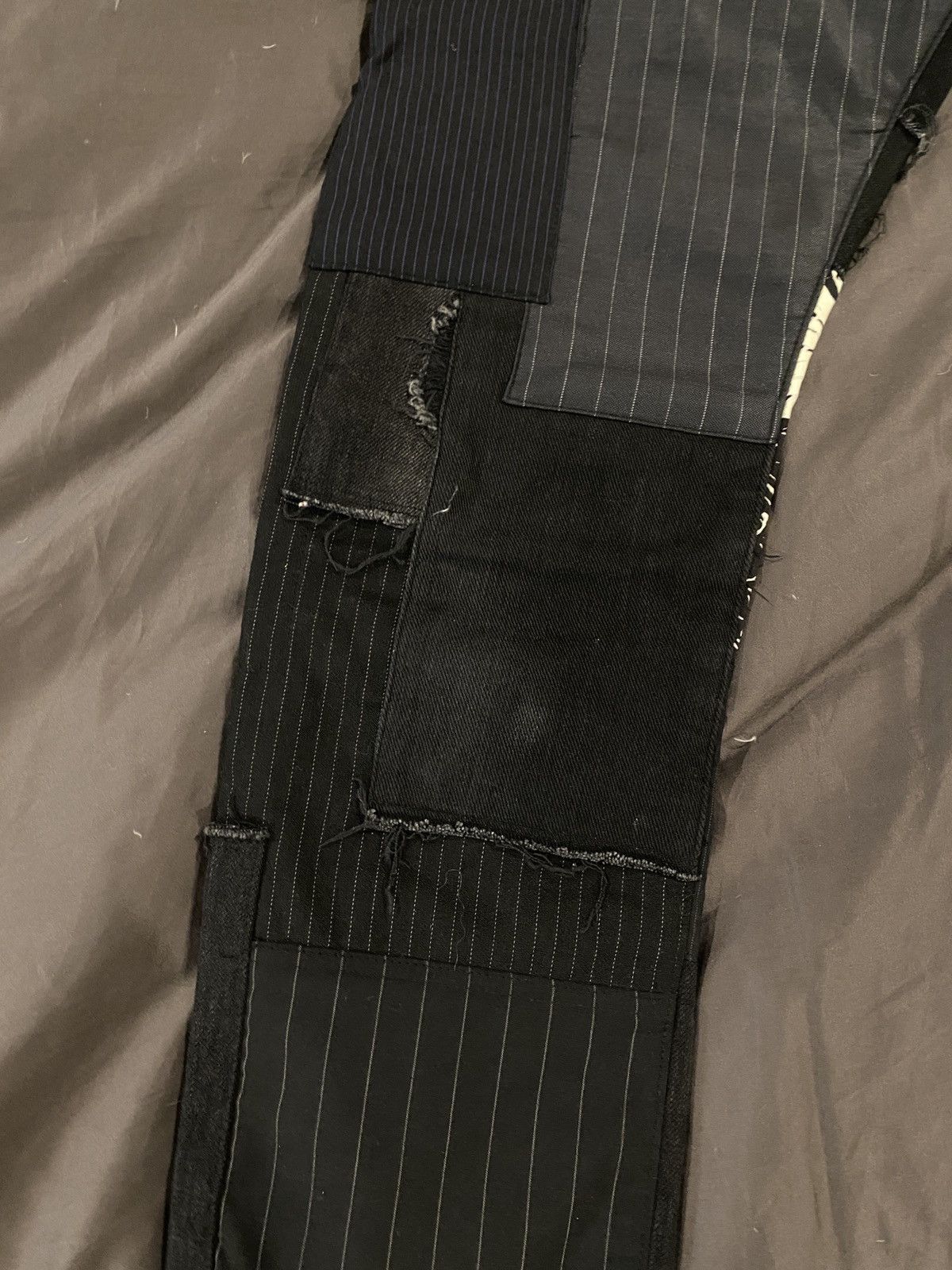 Comme des Garcons × Junya Watanabe INSANE PATCHWORK CROPPED CDG DENIM Size US 30 / EU 46 - 4 Thumbnail