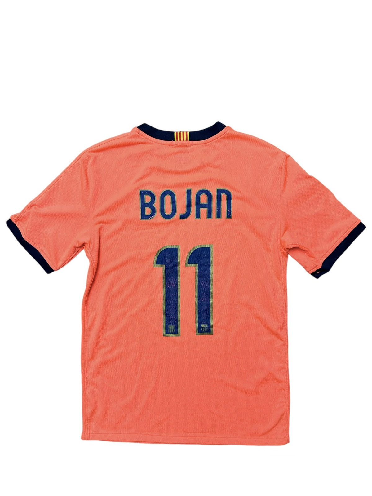 Nike Fc Barcelona 2009/10 #11 Bojan Football Shirt Jersey Rare 