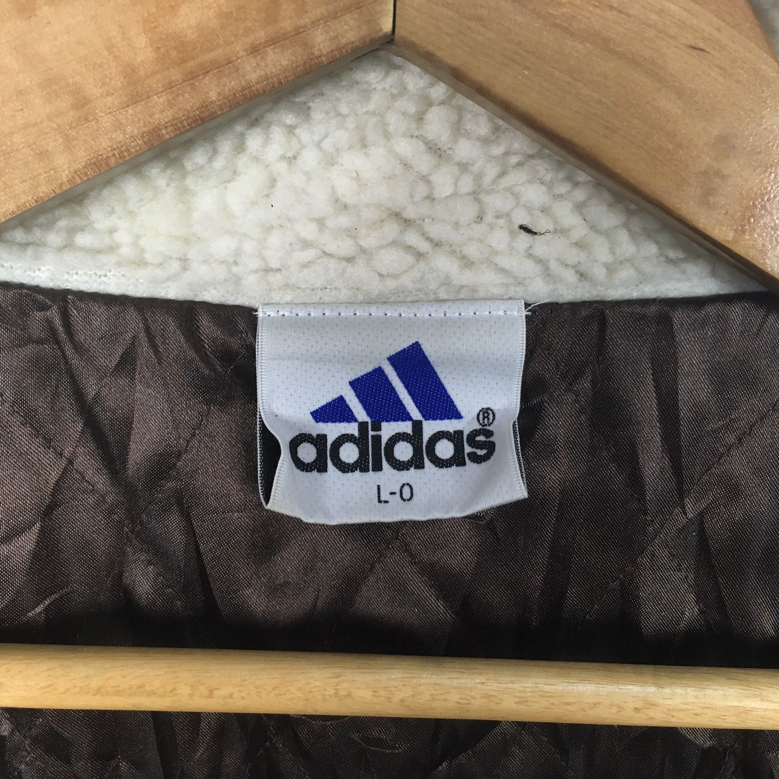 Adidas × Vintage VINTAGE ADIDAS SMALL LOGO 3 STRIPES FLEECE ZIPPER SWEATERS Size US L / EU 52-54 / 3 - 4 Thumbnail