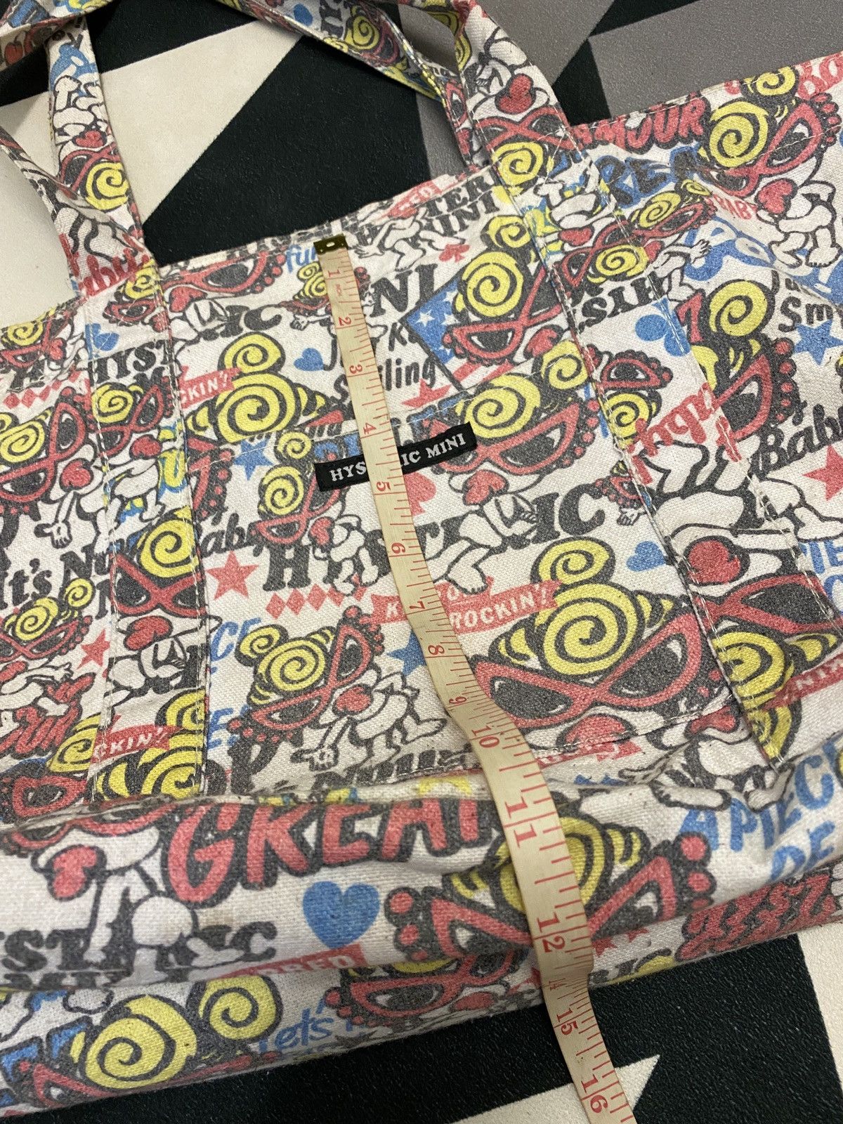 Hysteric Glamour 🔥🔥💰💰Vintage Hysteric glamour hysteric mini tote bag Size ONE SIZE - 10 Thumbnail