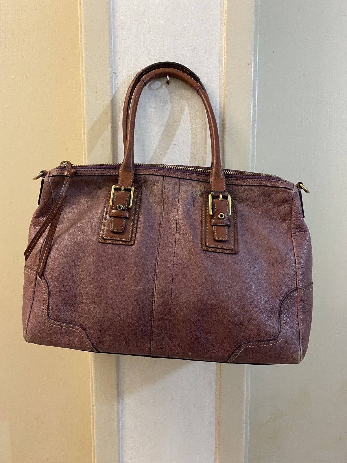 Coach Vintage Coach Leather bag Size ONE SIZE - 4 Thumbnail