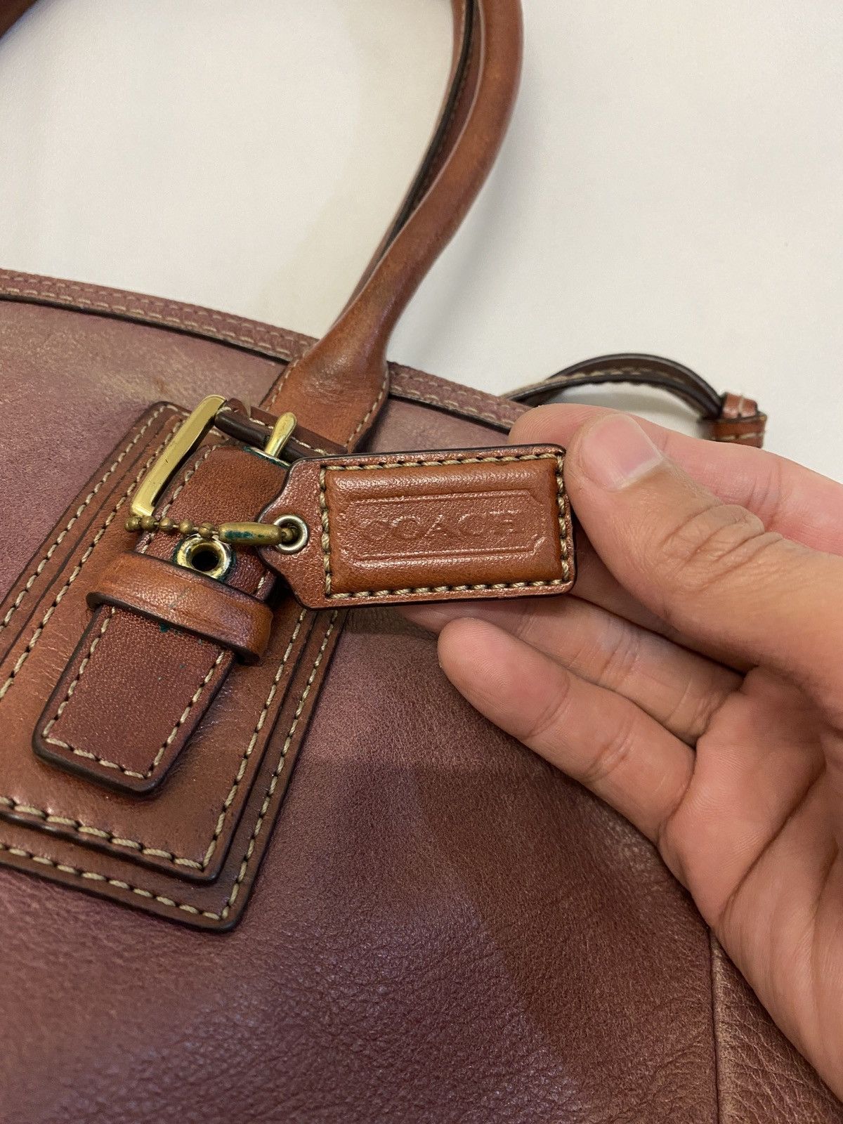 Coach Vintage Coach Leather bag Size ONE SIZE - 6 Thumbnail