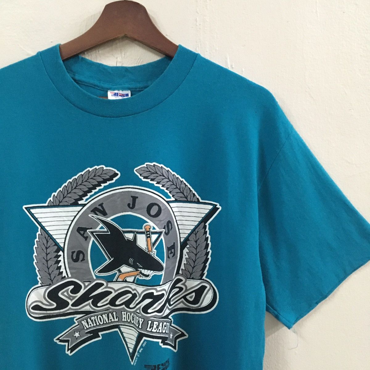 NHL Vintage NHL San Jose 1991 Size US L / EU 52-54 / 3 - 2 Thumbnail