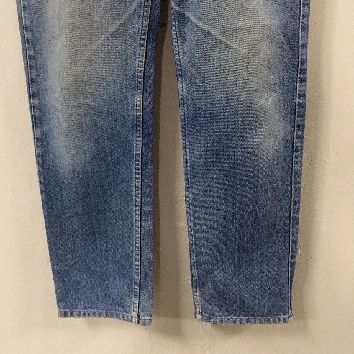 Levi's VINTAGE LEVIS 505 USA DENIM BLUE JEANS WASHED Size US 32 / EU 48 - 3 Thumbnail