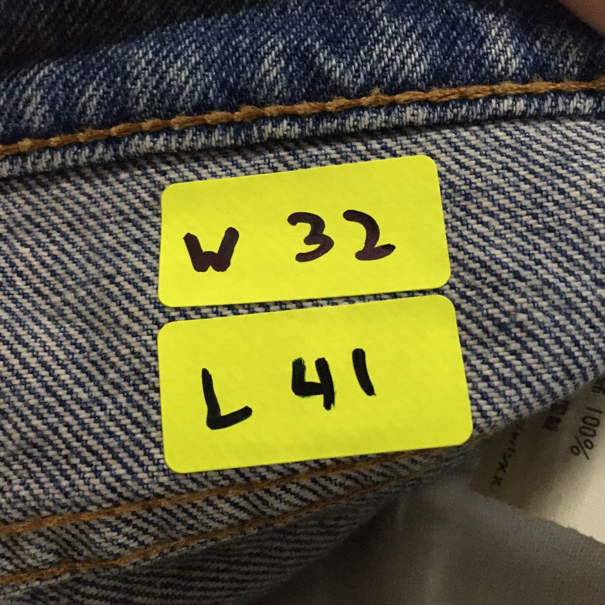 Levi's VINTAGE LEVIS 505 USA DENIM BLUE JEANS WASHED Size US 32 / EU 48 - 14 Thumbnail