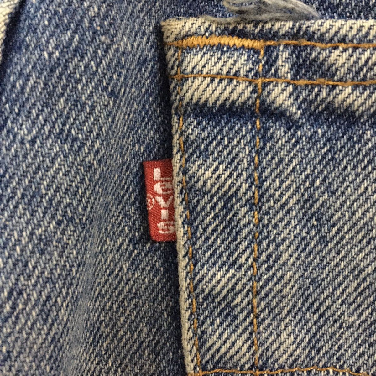 Levi's VINTAGE LEVIS 505 USA DENIM BLUE JEANS WASHED Size US 32 / EU 48 - 9 Thumbnail
