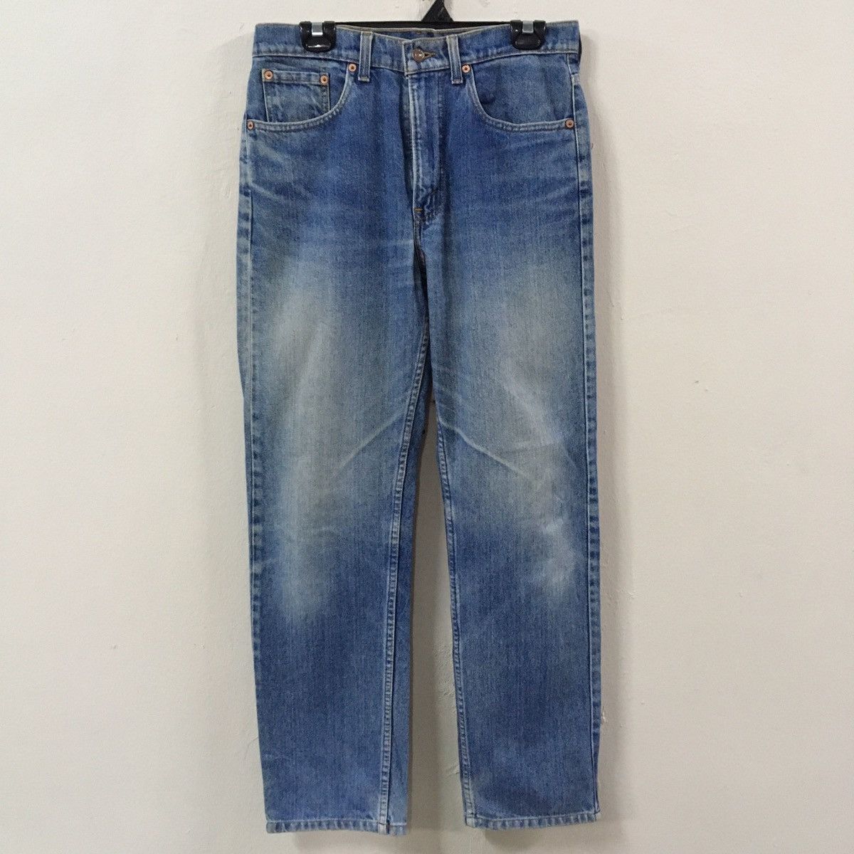 Levi's VINTAGE LEVIS 505 USA DENIM BLUE JEANS WASHED Size US 32 / EU 48 - 1 Thumbnail