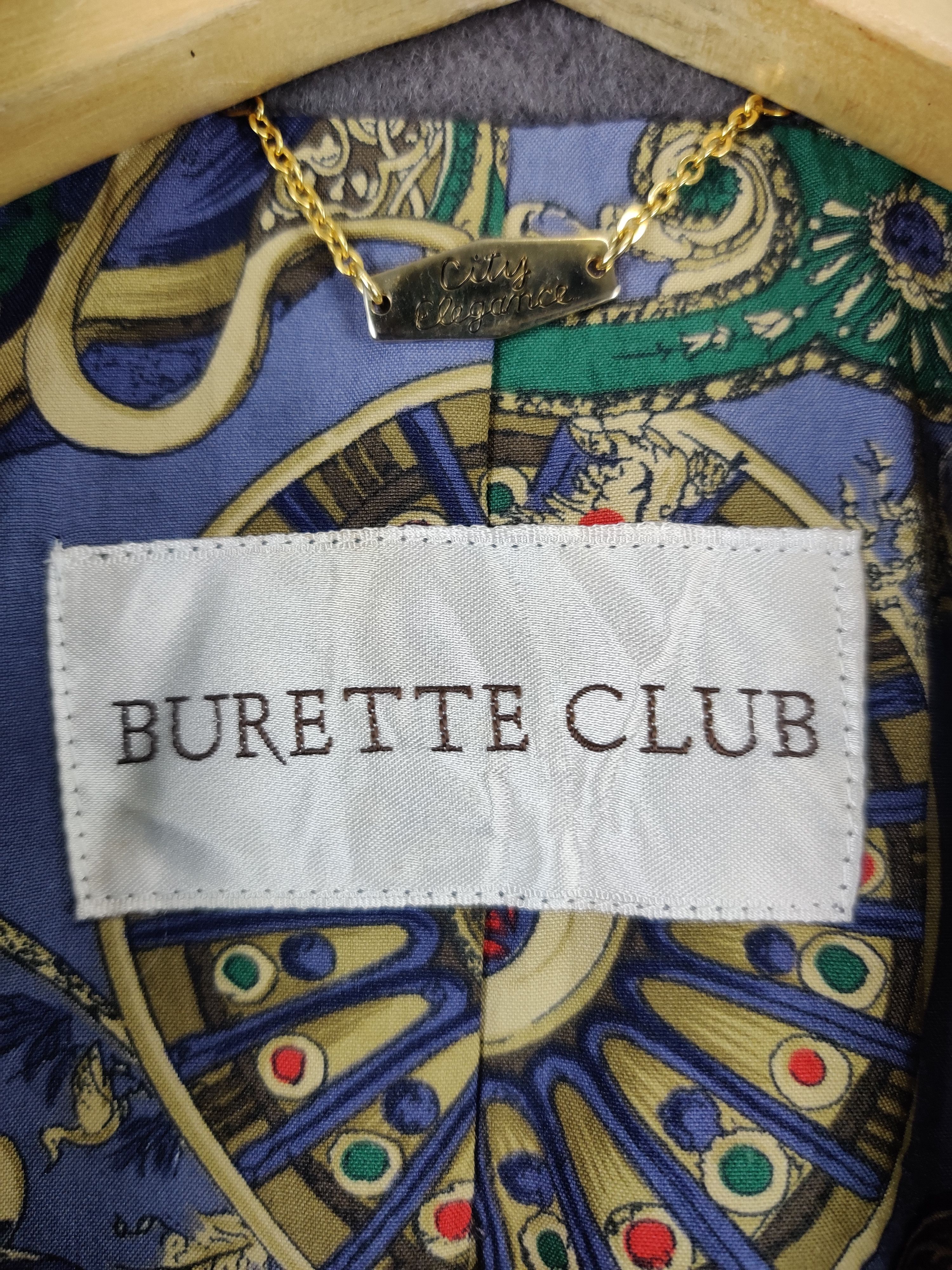 Japanese Brand Burette Blazer Coat Nice Design Size US M / EU 48-50 / 2 - 8 Thumbnail