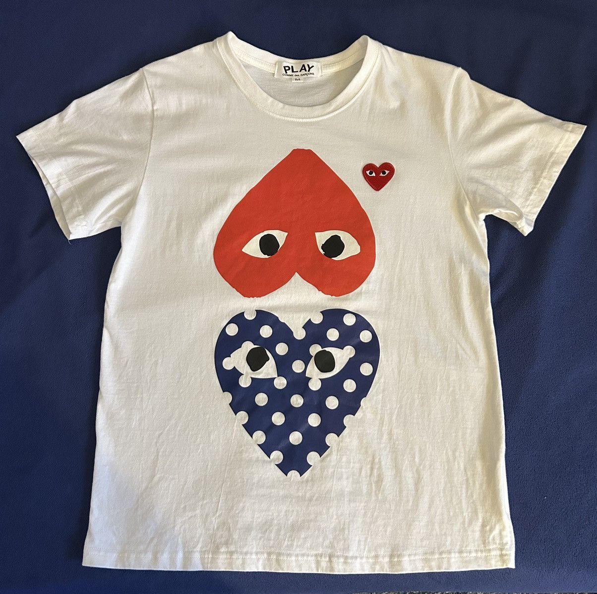 COMME des GARÇONS SHIRT 2007SS Tシャツ COMME des GARCONS 07SS Flag of Japan & Lettering T-Shirt