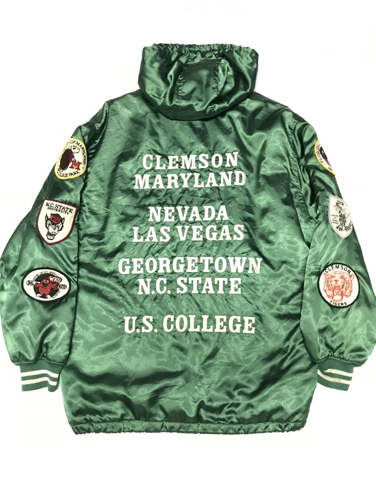 Vintage Vintage Varsity Full US Patches College Hooded Size US L / EU 52-54 / 3 - 2 Thumbnail