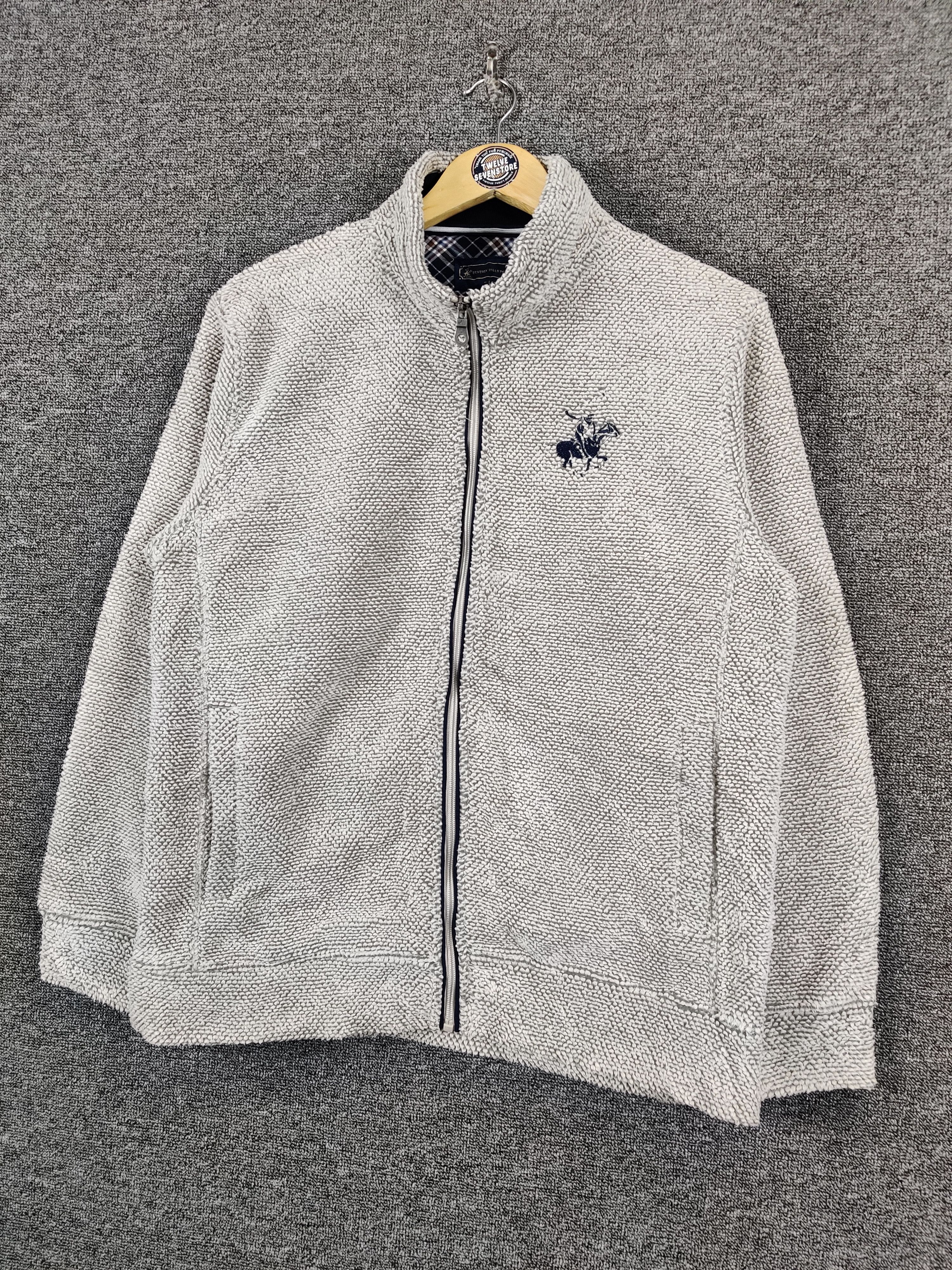 Beverly Hills Polo Club Vintage Beverly Hills Polo Club Fleece Zip Up Jacket Size US L / EU 52-54 / 3 - 2 Thumbnail