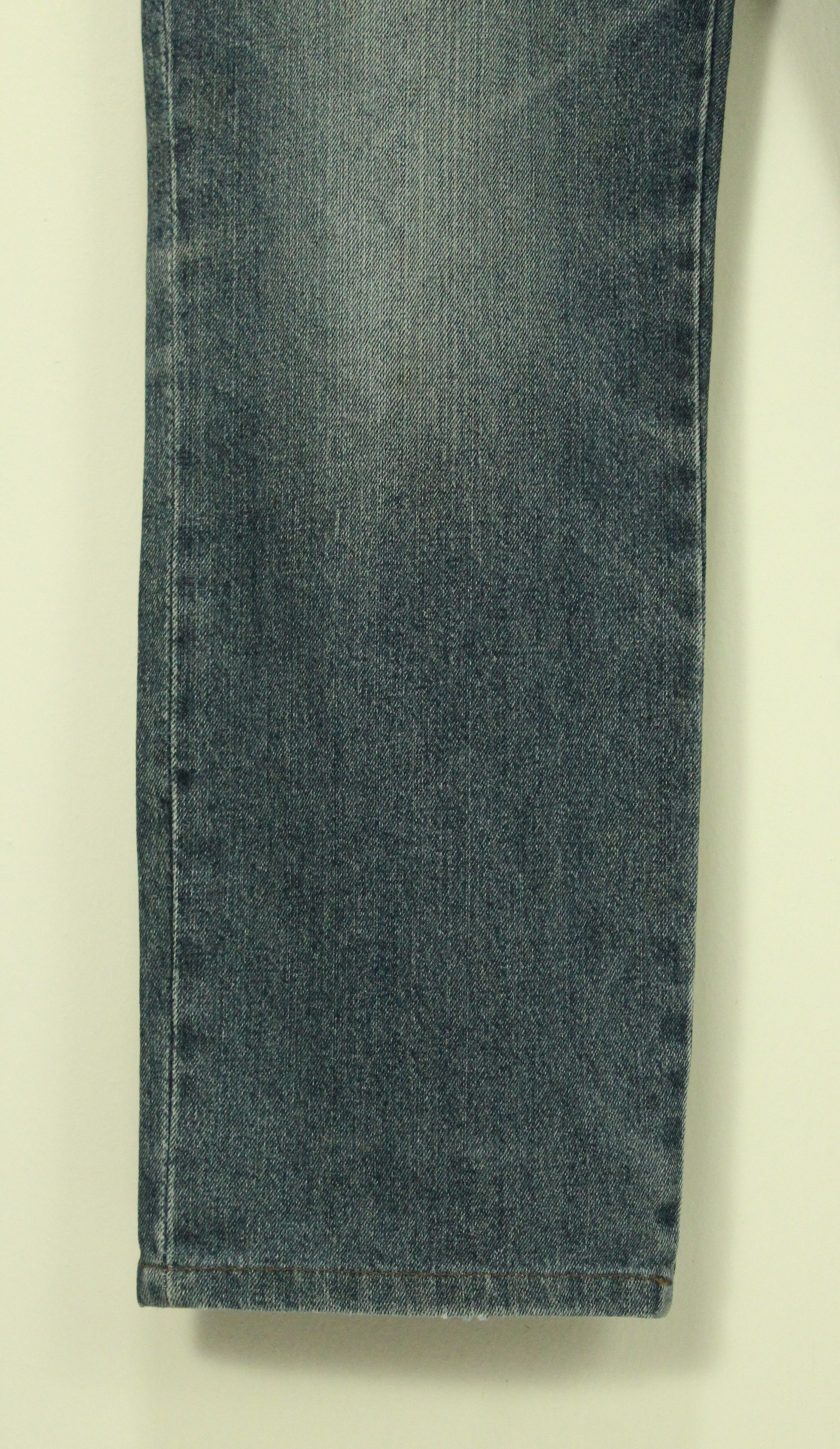 Japanese Brand EMBROIDERED Denim Double Pockets Japan Distressed Faded Size US 30 / EU 46 - 14 Thumbnail