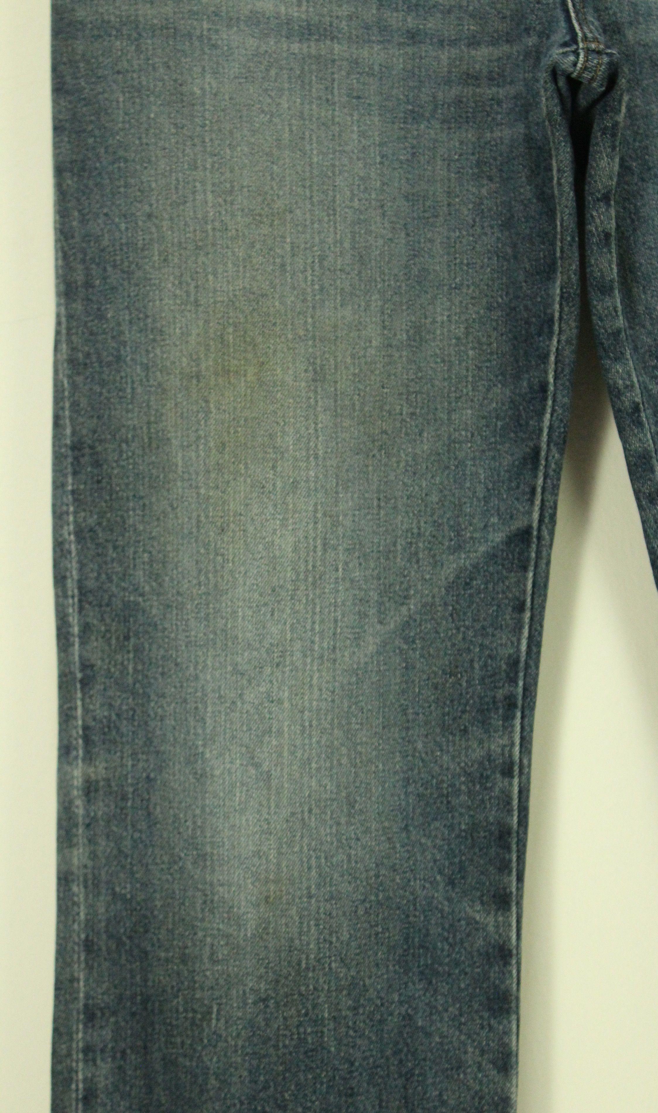 Japanese Brand EMBROIDERED Denim Double Pockets Japan Distressed Faded Size US 30 / EU 46 - 13 Thumbnail
