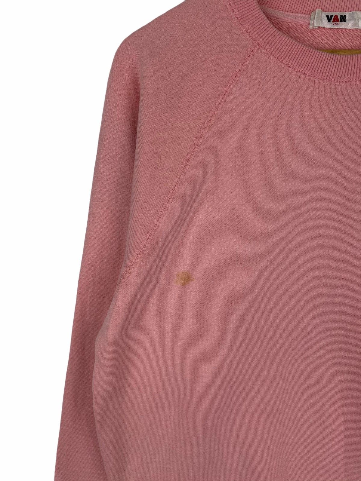 Van × Vintage Vintage VAN JAC Big Logo Embroidery Sweatshirt Pullover Size US S / EU 44-46 / 1 - 5 Thumbnail