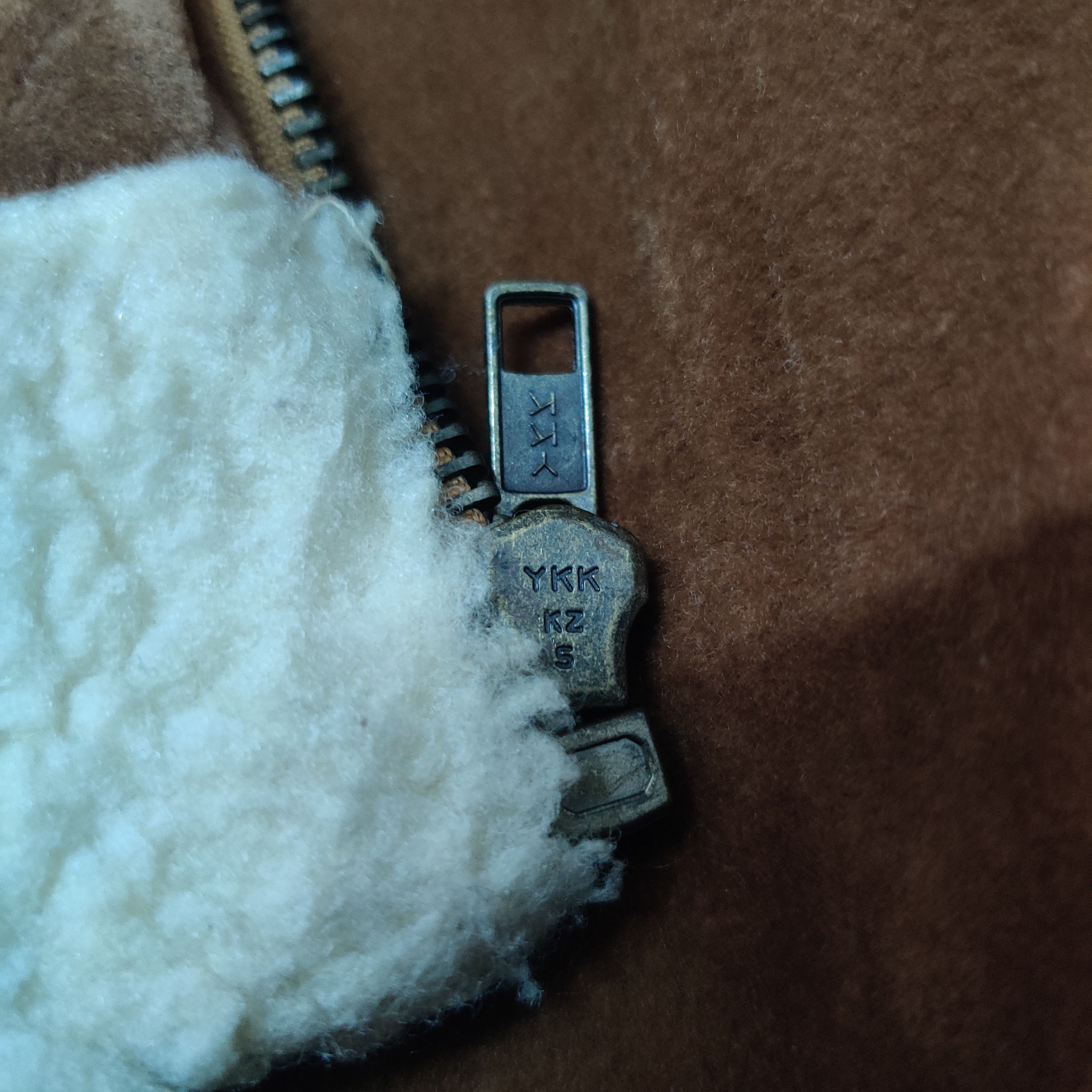 Japanese Brand Vintage Red Grape Shearling Cropped Jacket Size M / US 6-8 / IT 42-44 - 10 Thumbnail