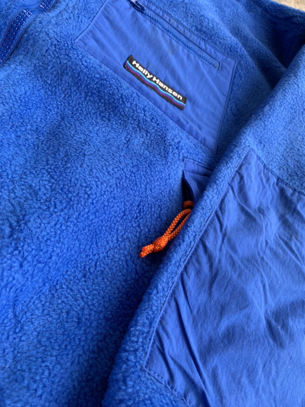 Helly Hansen Vintage 90s Helly Hansen Fleece Bomber Jacket Size US M / EU 48-50 / 2 - 2 Thumbnail