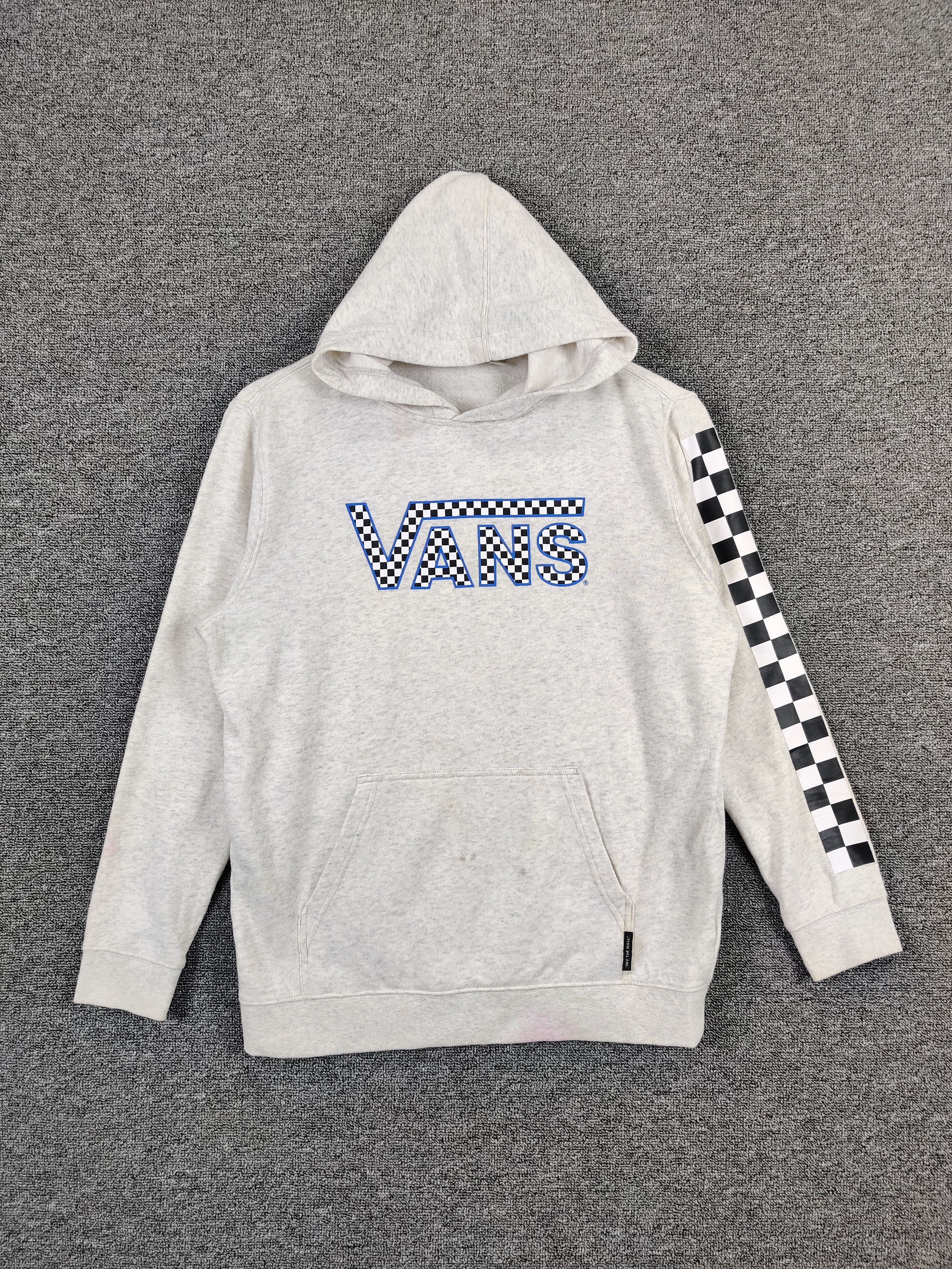Vans Vintage Vans Skateboard Spell Out Pullover Hoodie Size US L / EU 52-54 / 3 - 1 Thumbnail
