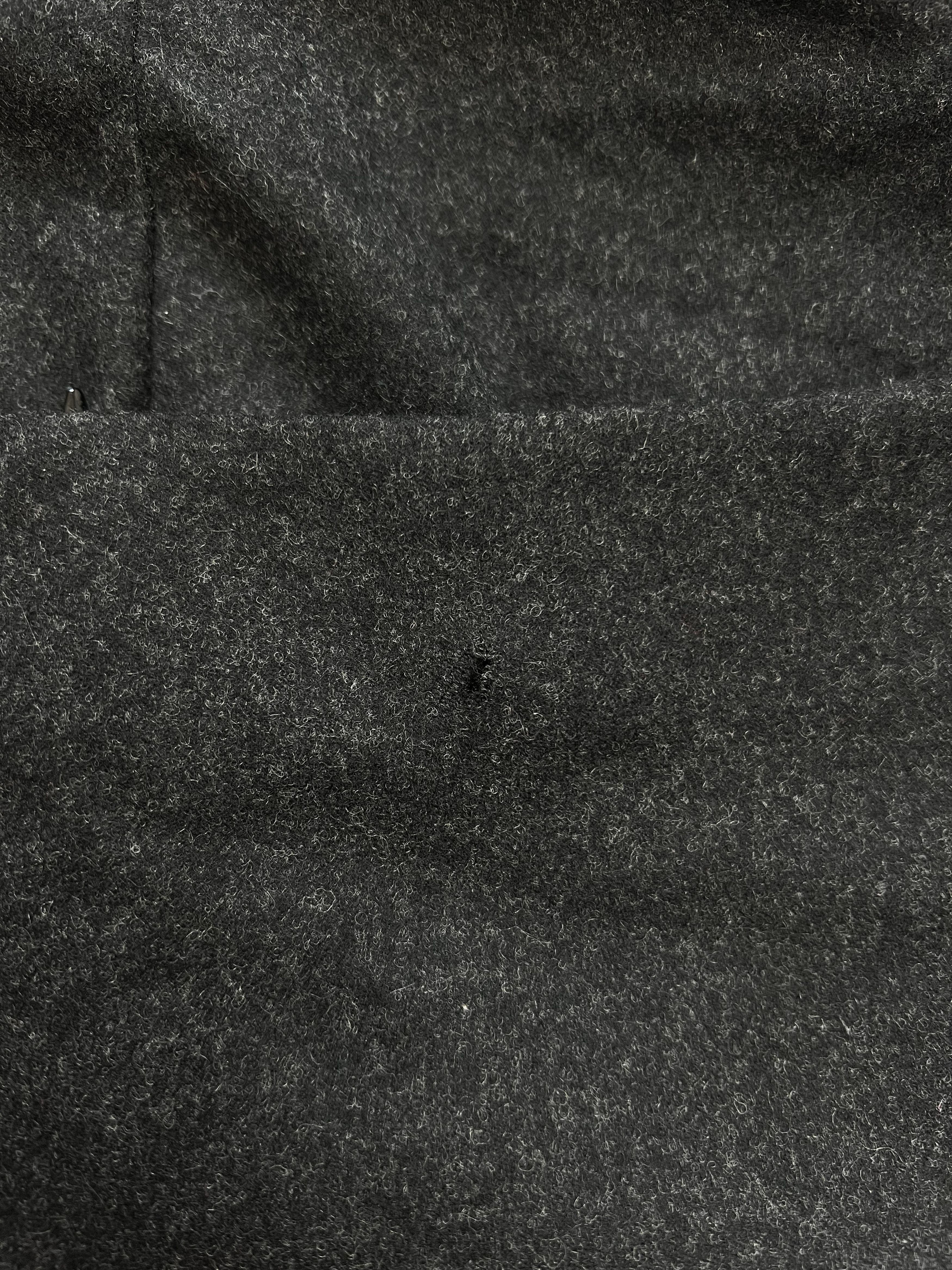 Alexander McQueen ⚡️QUICK SALE⚡️2000s' Alexander McQueen Charcoal Wool Skirt Size 28" / US 6 / IT 42 - 7 Thumbnail