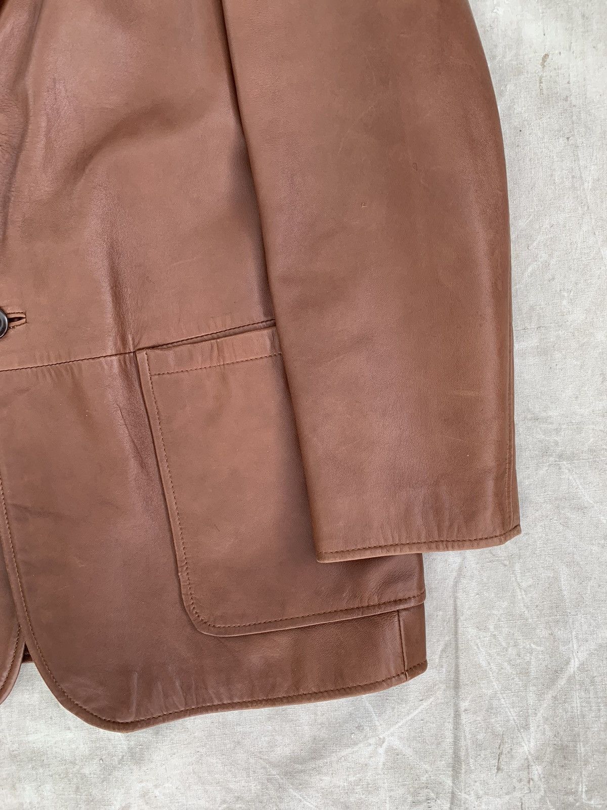 Torras Vintage Lamb leather jacket like Fight Club Size US L / EU 52-54 / 3 - 7 Thumbnail