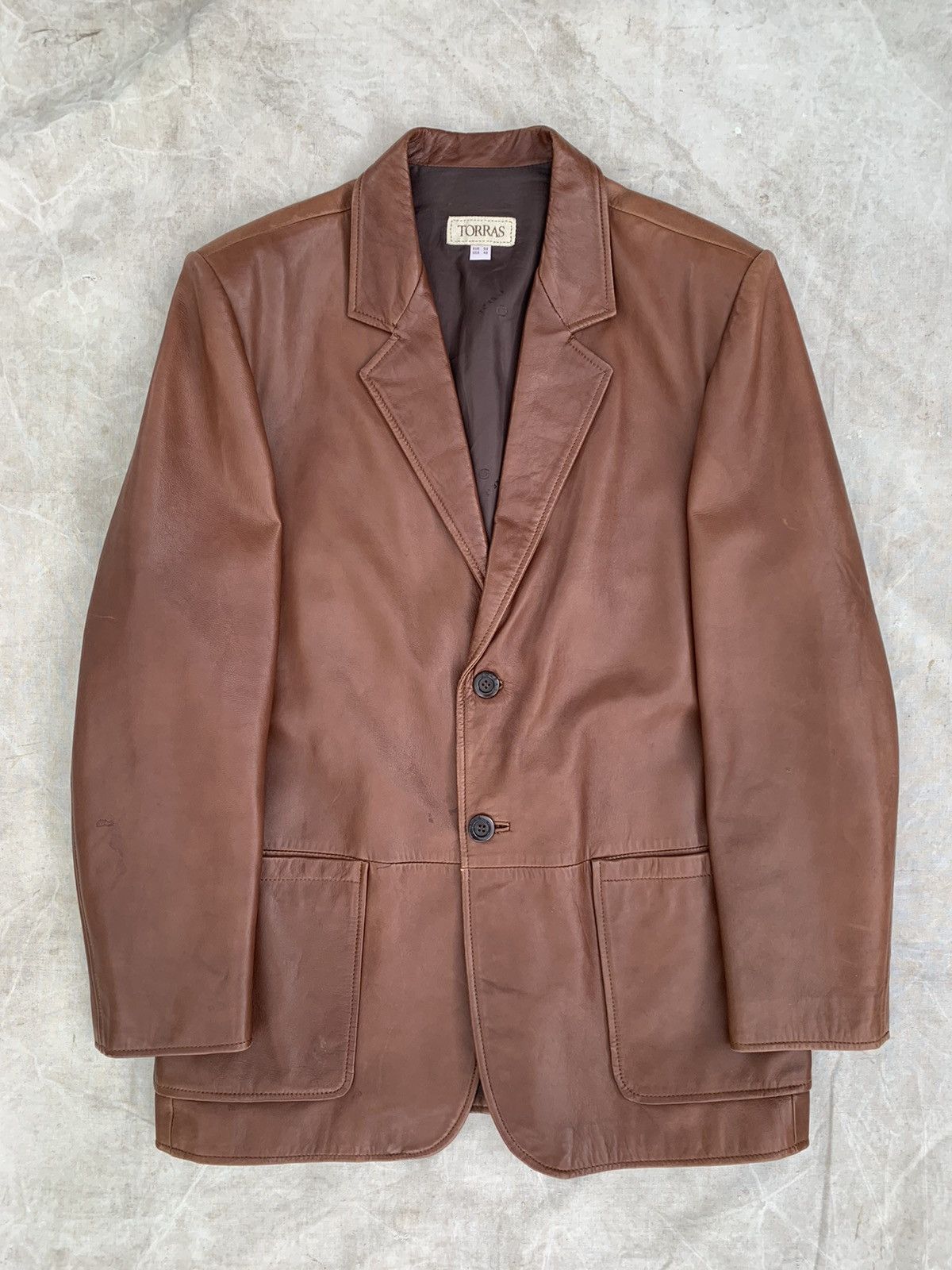 Torras Vintage Lamb leather jacket like Fight Club Size US L / EU 52-54 / 3 - 1 Thumbnail