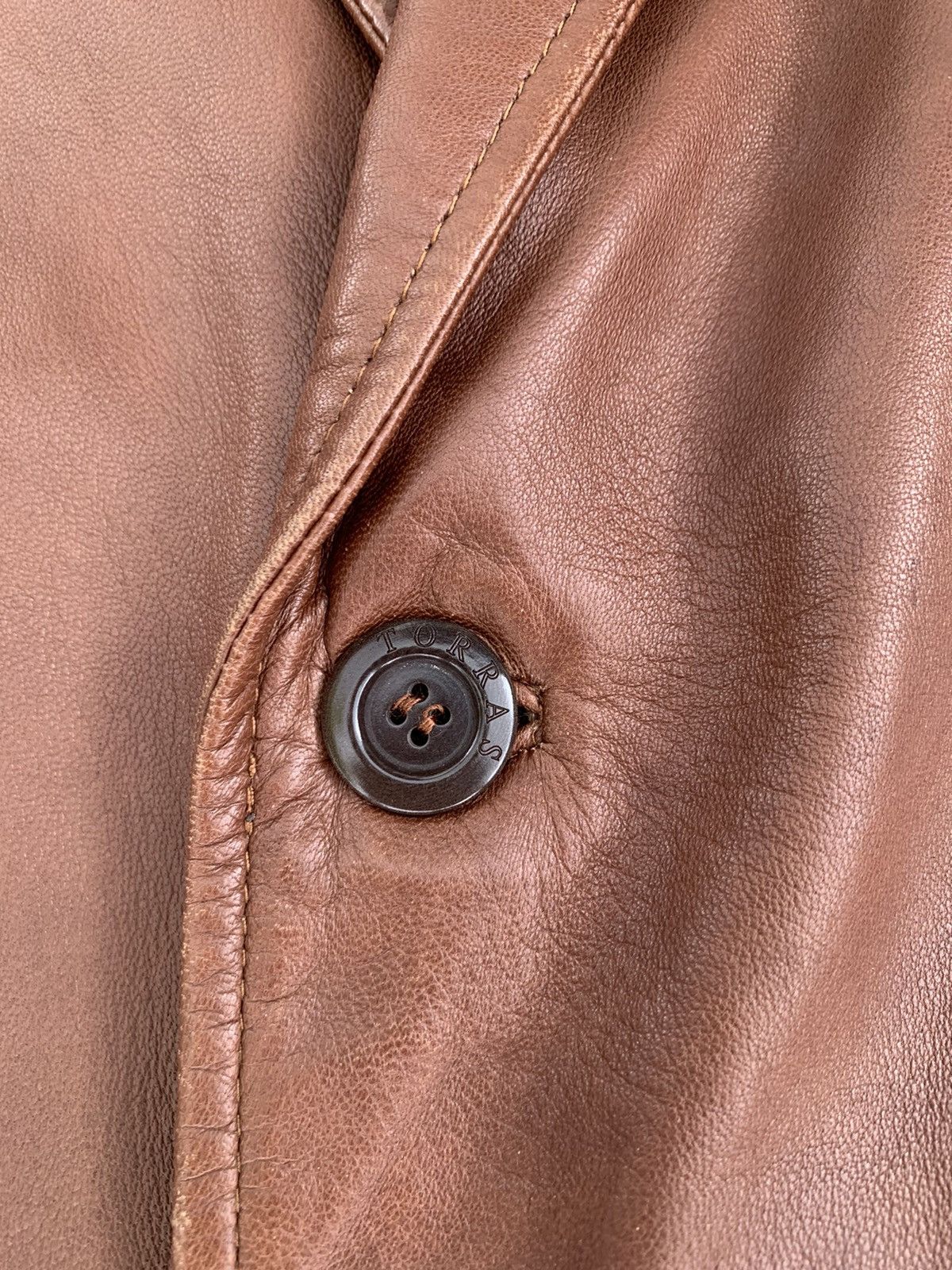 Torras Vintage Lamb leather jacket like Fight Club Size US L / EU 52-54 / 3 - 5 Thumbnail
