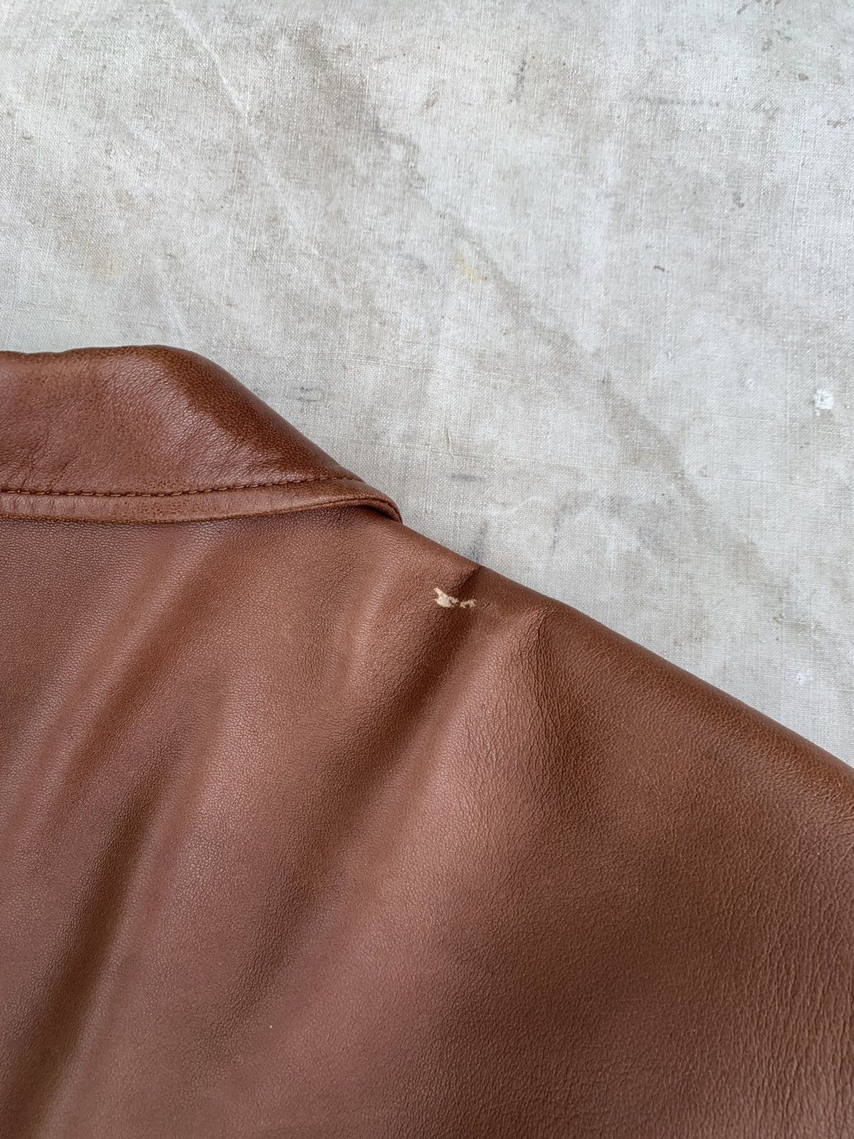 Torras Vintage Lamb leather jacket like Fight Club Size US L / EU 52-54 / 3 - 12 Thumbnail
