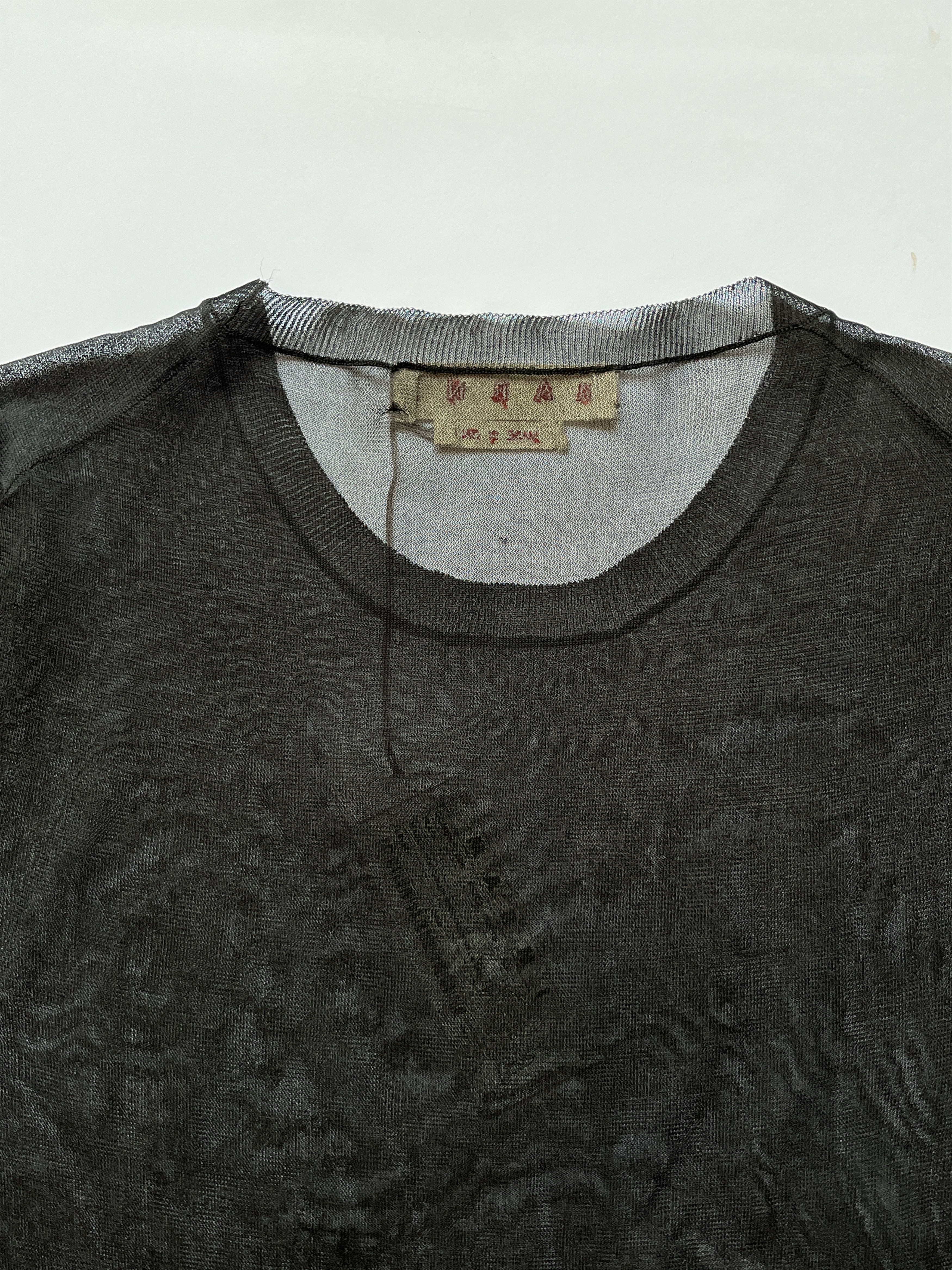 Marni ⚡️QUICK SALE⚡️Marni Sheer Silk Black Top Size M / US 6-8 / IT 42-44 - 3 Thumbnail