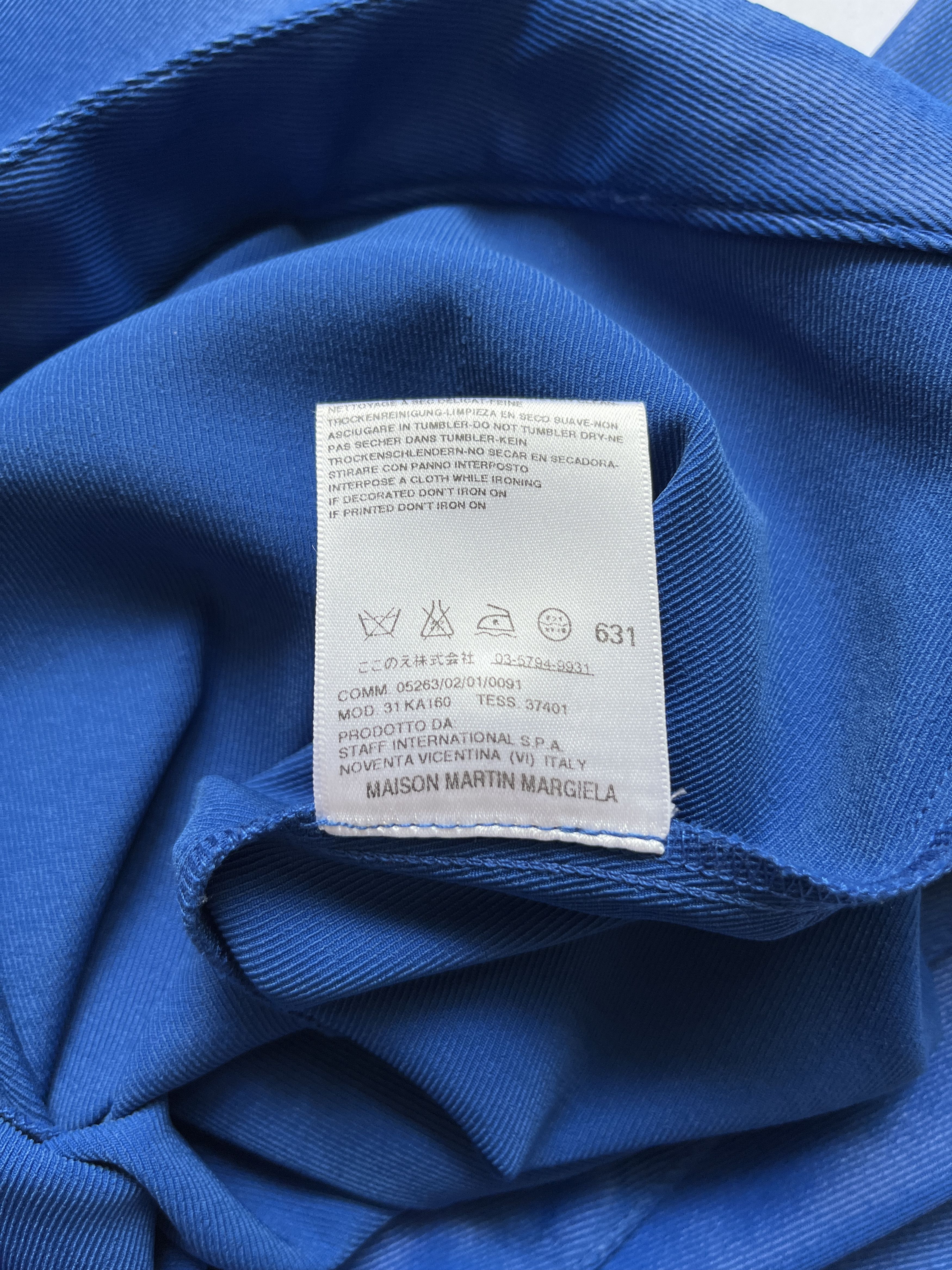 Maison Margiela ⚡️QUICK SALE⚡️2009 Maison Margiela Blue Pants Trousers Size 28" / US 6 / IT 42 - 8 Thumbnail