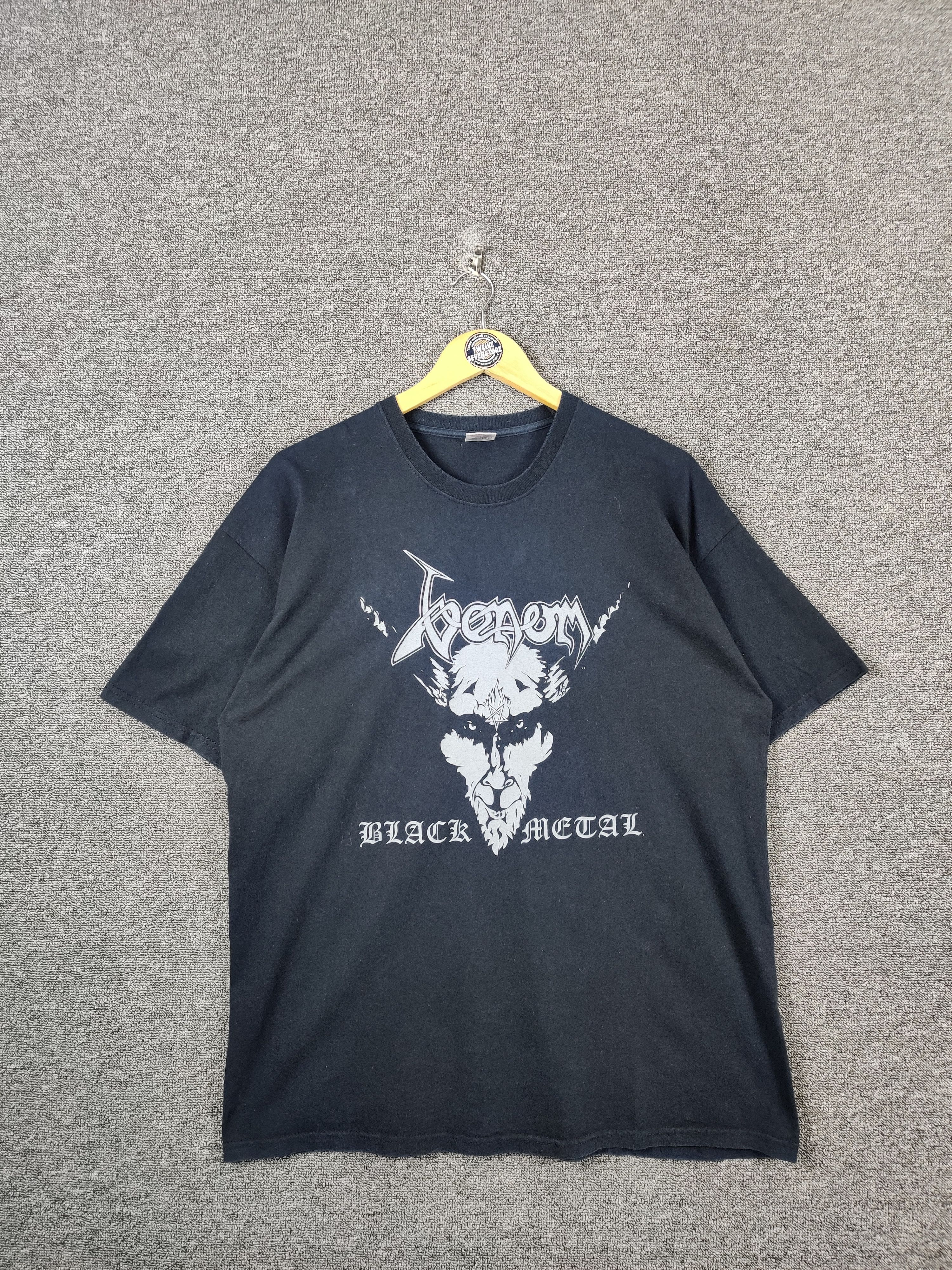 Vintage Venom Black Metal Tour Rock Band Tee Tshirt, image size:3000x4000