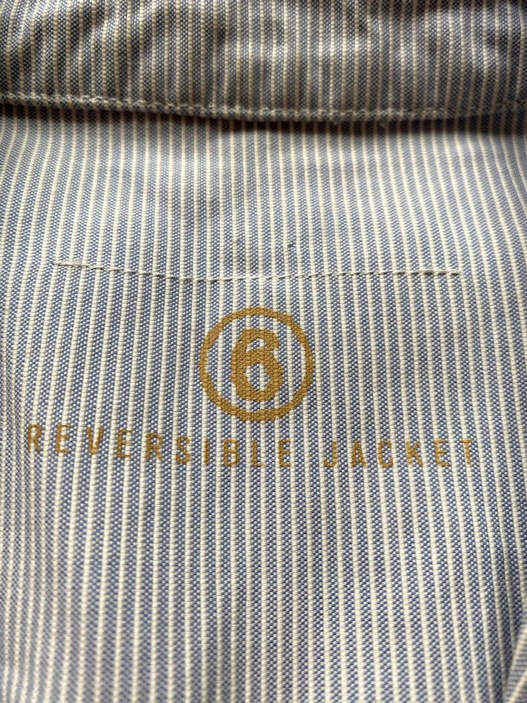 Maison Margiela ⚡️QUICK SALE⚡️2006 Maison Margiela Striped Reversible Jacket Size S / US 4 / IT 40 - 3 Thumbnail