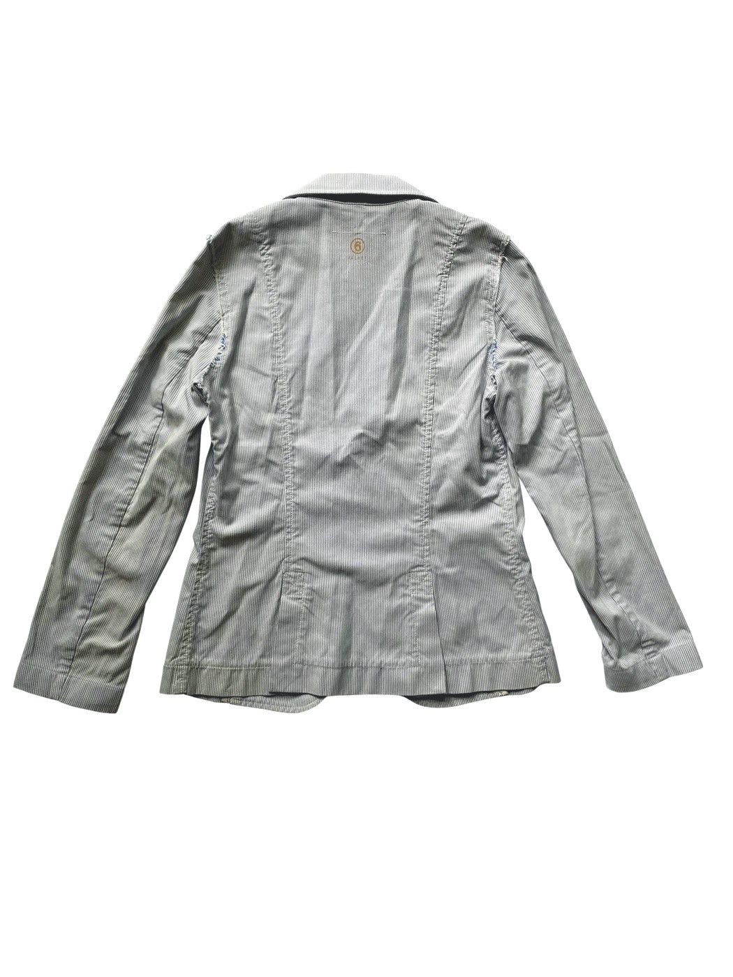 Maison Margiela ⚡️QUICK SALE⚡️2006 Maison Margiela Striped Reversible Jacket Size S / US 4 / IT 40 - 2 Thumbnail