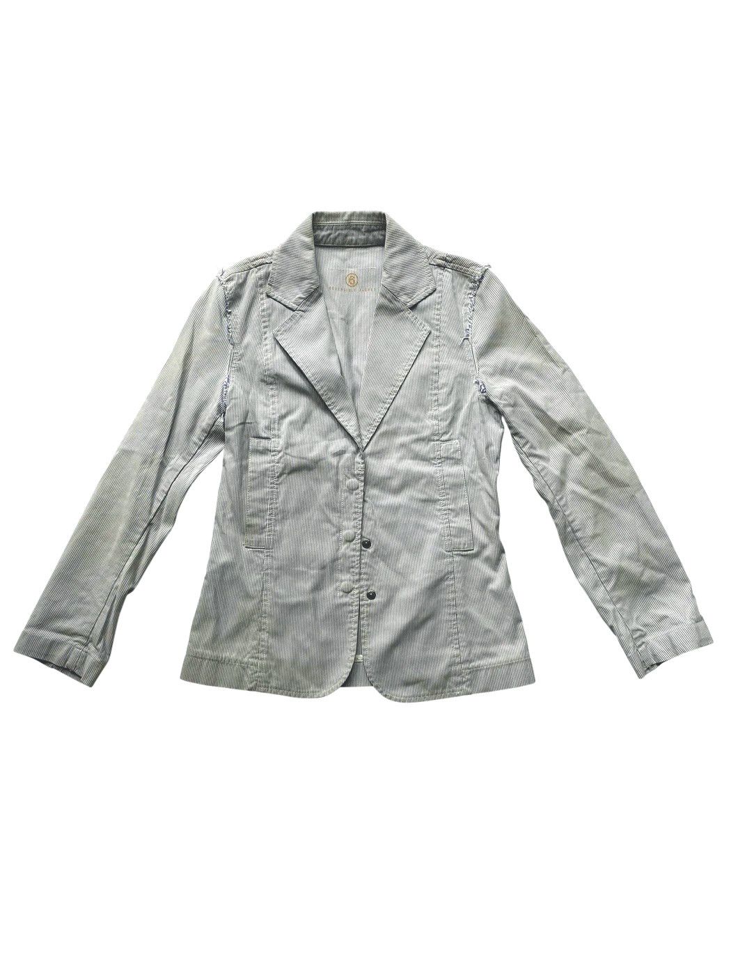 Maison Margiela ⚡️QUICK SALE⚡️2006 Maison Margiela Striped Reversible Jacket Size S / US 4 / IT 40 - 1 Thumbnail