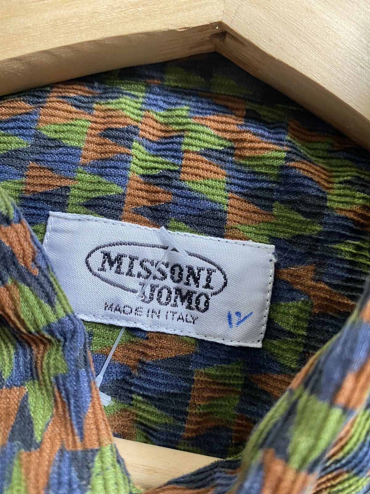 Missoni × Vintage Vintage Missoni Button Up Size US L / EU 52-54 / 3 - 3 Thumbnail