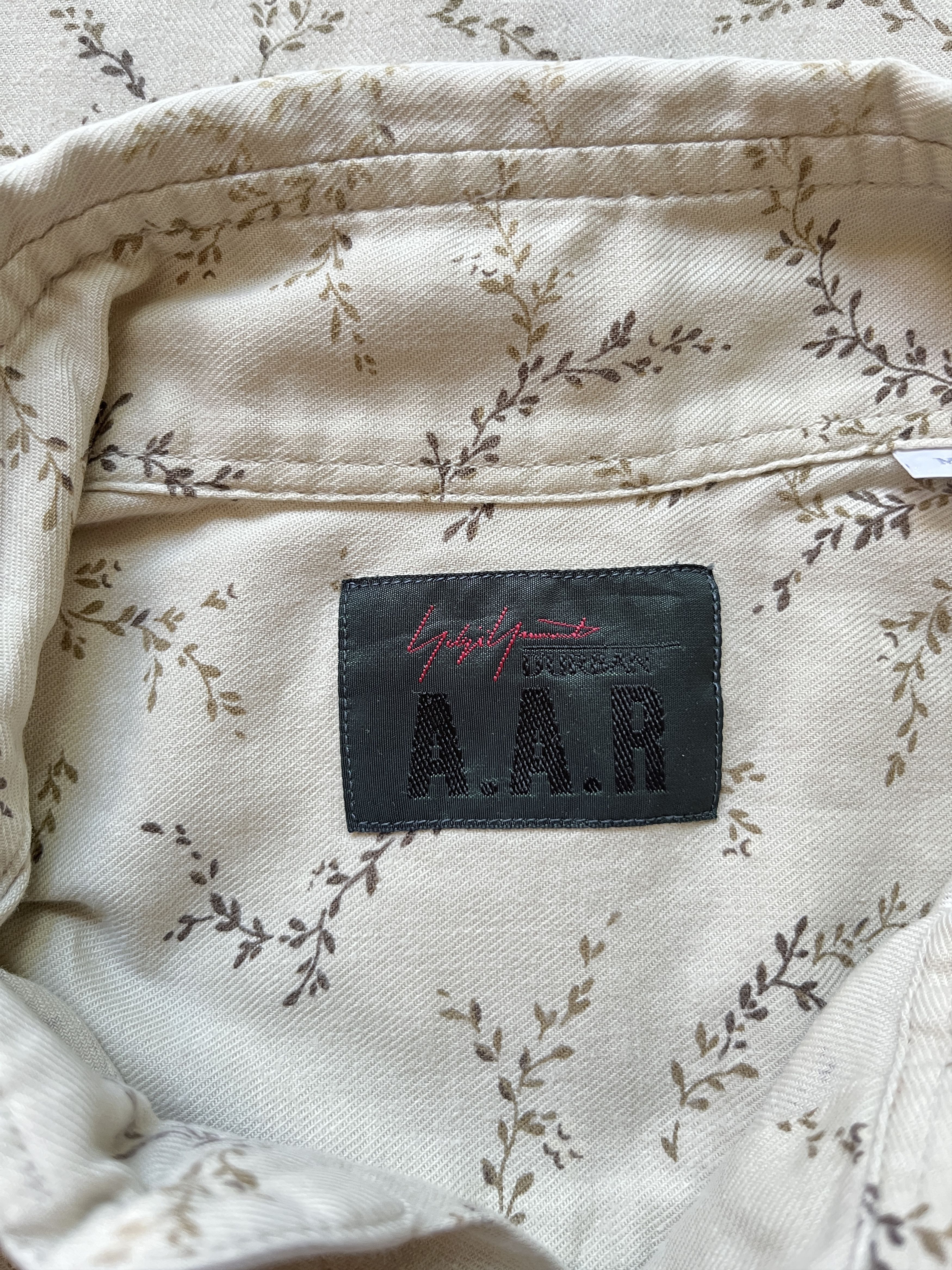 Yohji Yamamoto ⚡️QUICK SALE⚡️2000s' Yohji Yamamoto Beige Shirt Size US M / EU 48-50 / 2 - 3 Thumbnail
