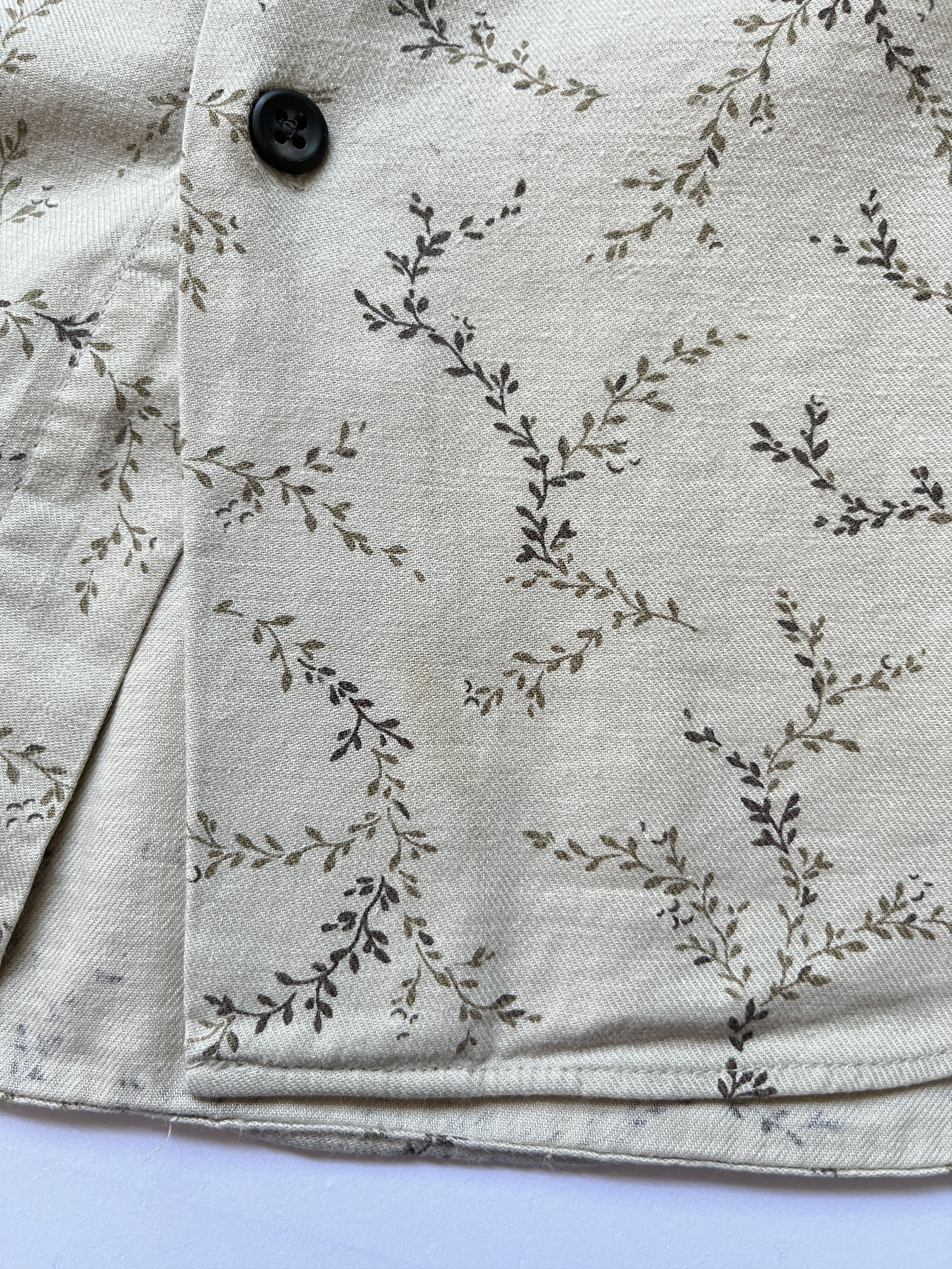 Yohji Yamamoto ⚡️QUICK SALE⚡️2000s' Yohji Yamamoto Beige Shirt Size US M / EU 48-50 / 2 - 5 Thumbnail