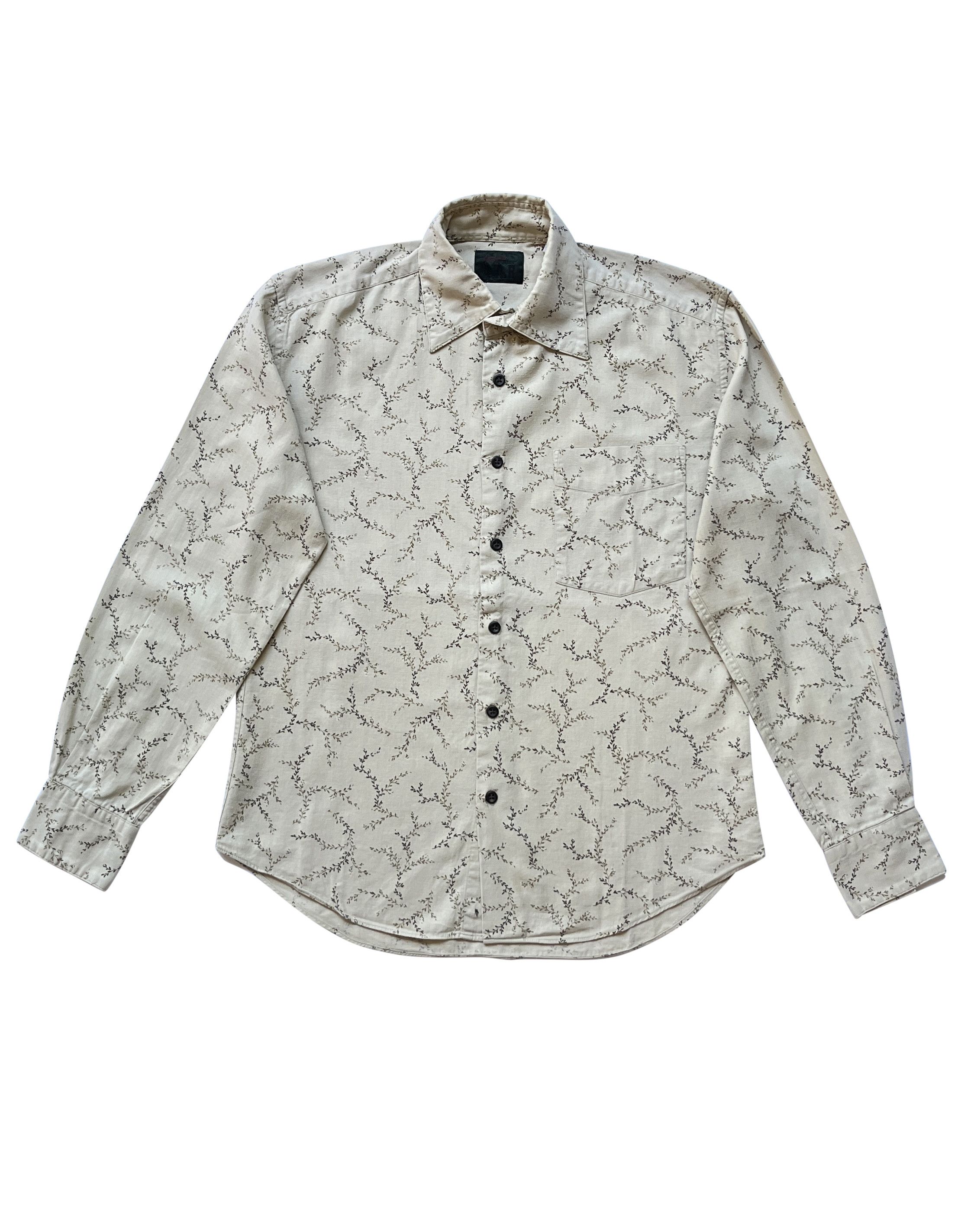 Yohji Yamamoto ⚡️QUICK SALE⚡️2000s' Yohji Yamamoto Beige Shirt Size US M / EU 48-50 / 2 - 1 Thumbnail