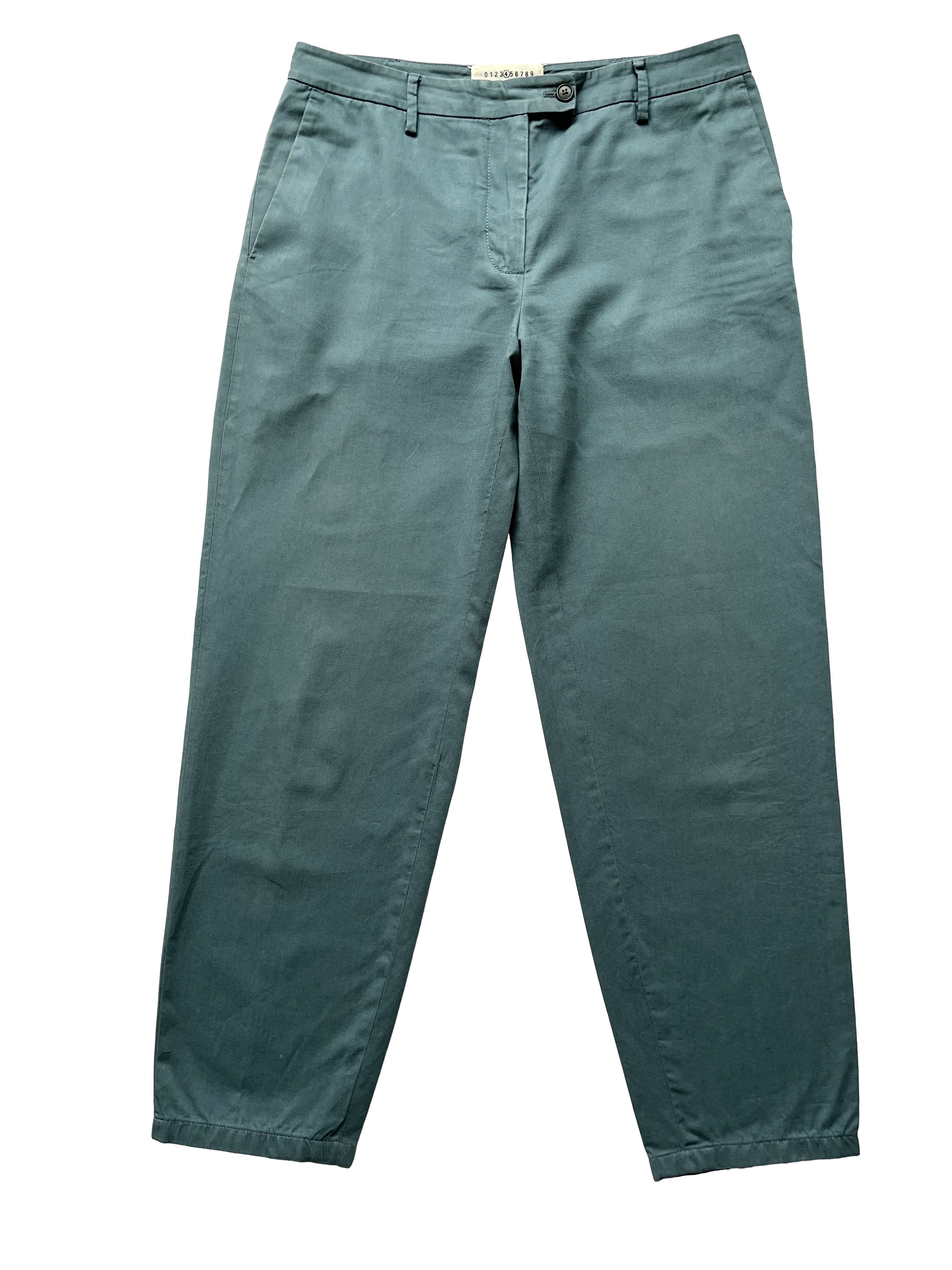 Maison Margiela ⚡️QUICK SALE⚡️2017 Maison Margiela Teal Blue Pants Trousers Size 30" / US 8 / IT 44 - 1 Thumbnail