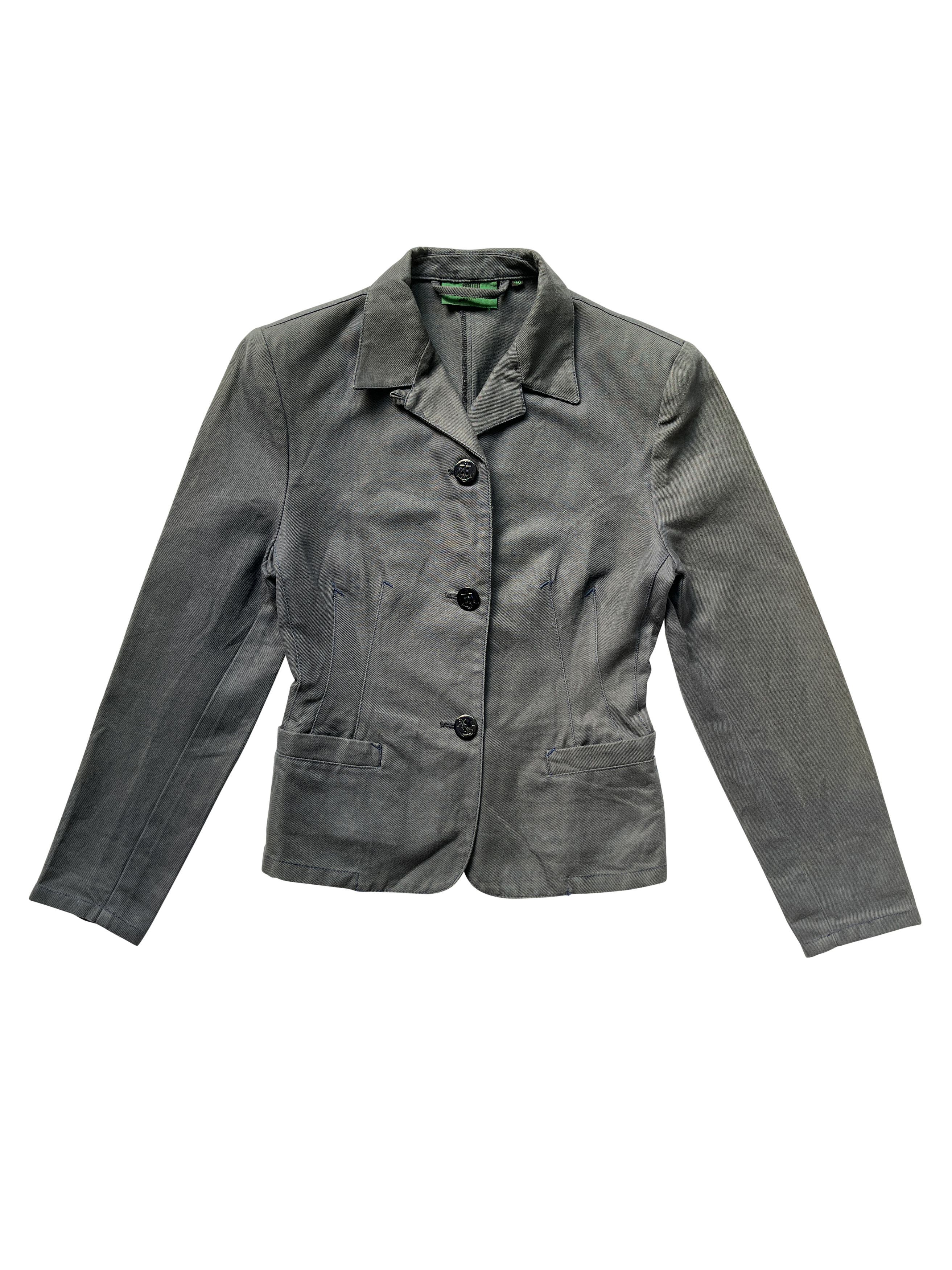 Jean Paul Gaultier ⚡️QUICK SALE⚡️1980s' Jean Paul Gaultier Grey Jacket Size S / US 4 / IT 40 - 1 Thumbnail