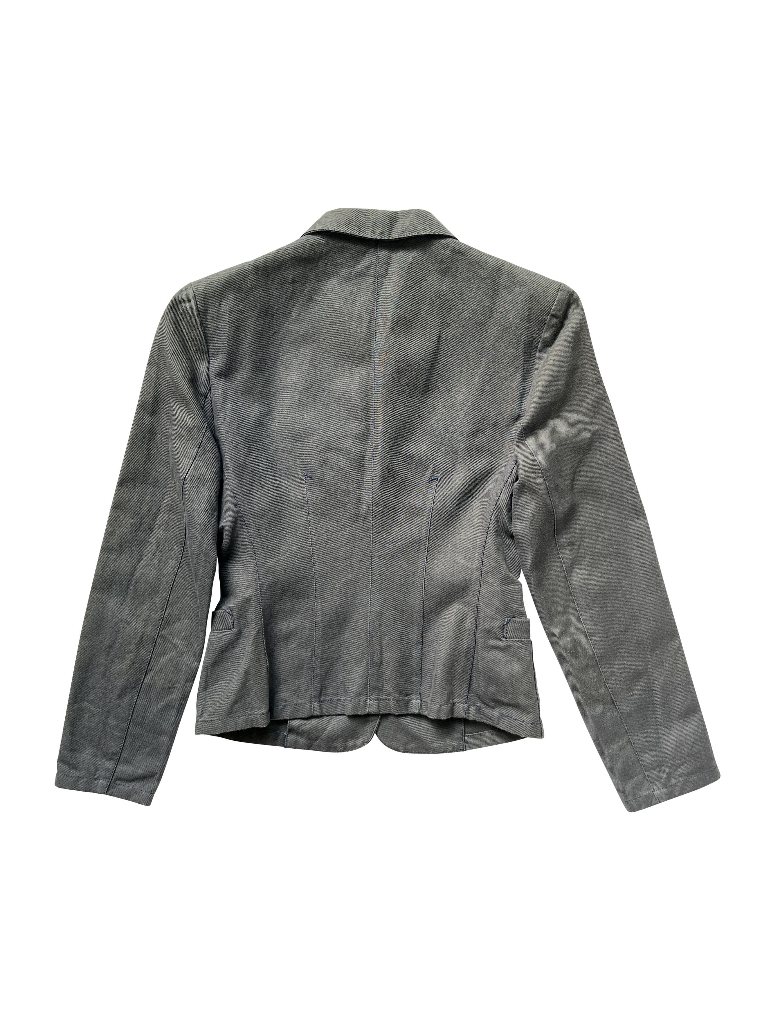 Jean Paul Gaultier ⚡️QUICK SALE⚡️1980s' Jean Paul Gaultier Grey Jacket Size S / US 4 / IT 40 - 2 Thumbnail