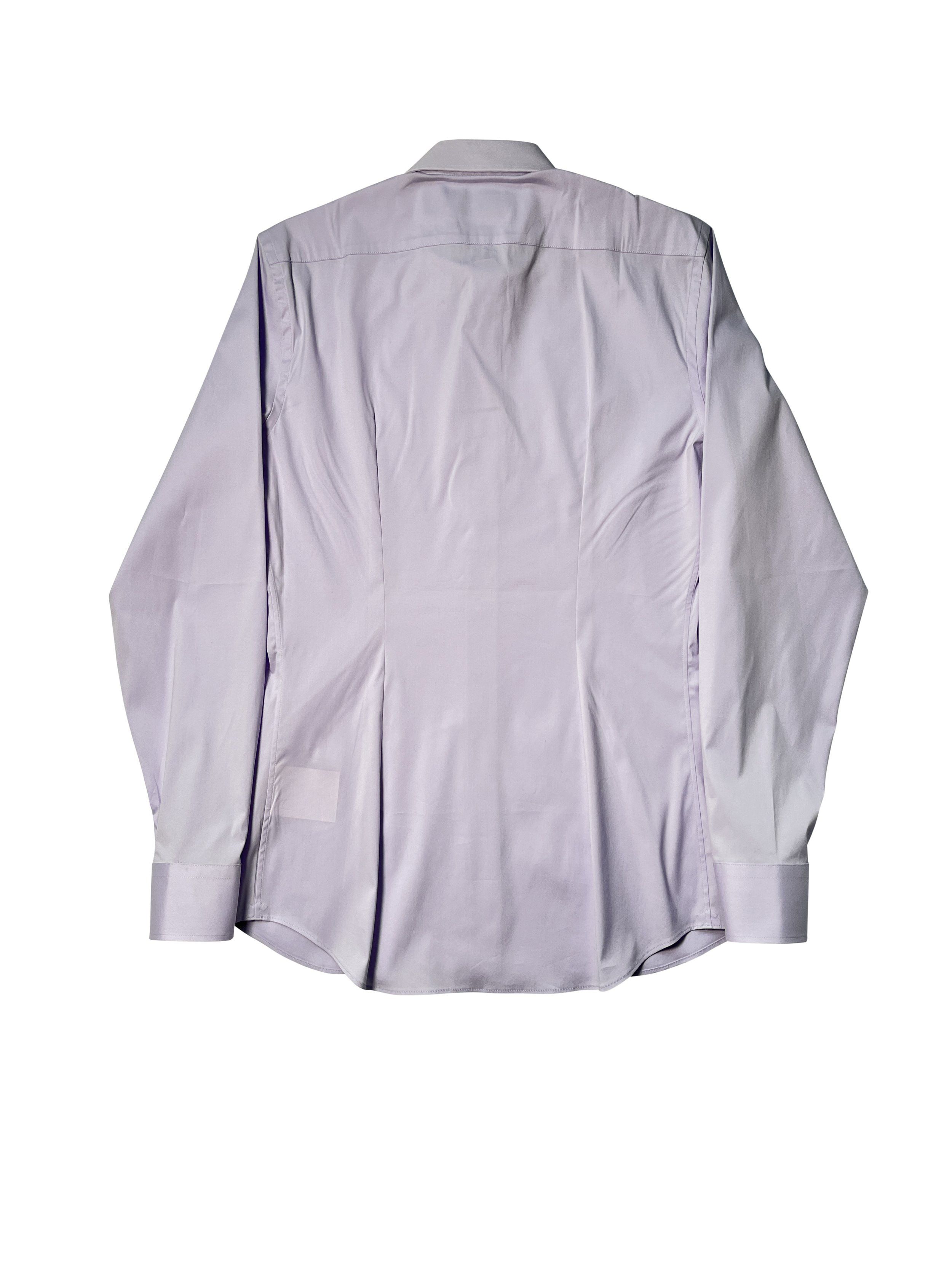 Prada ⚡️QUICK SALE⚡️2005 Prada Lilac Purple Shirt with Green Size US L / EU 52-54 / 3 - 2 Thumbnail