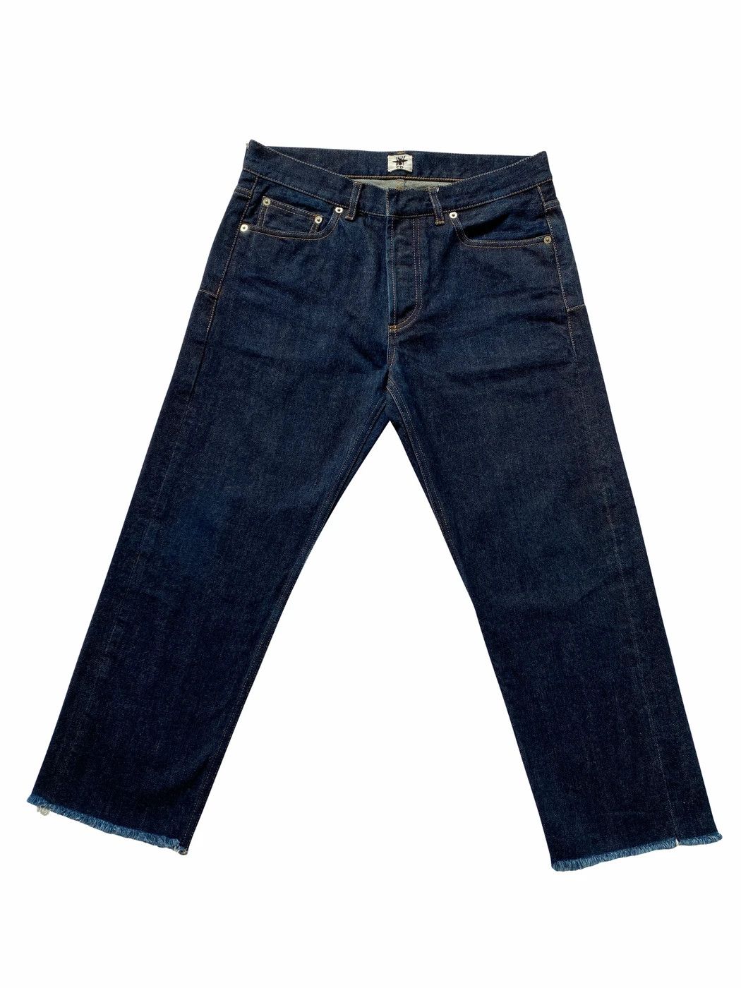 Dior × Hedi Slimane ⚡️QUICK SALE⚡️2007 Dior Hedi Slimane Blue Cut Jeans Denim Size US 31 - 1 Thumbnail