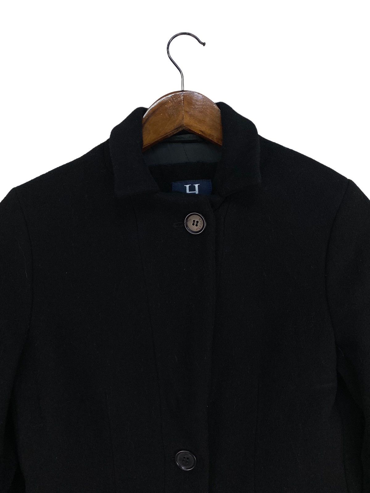 Tommy Hilfiger Tommy Hilfiger Wool Long Jacket Size XS / US 0-2 / IT 36-38 - 2 Thumbnail