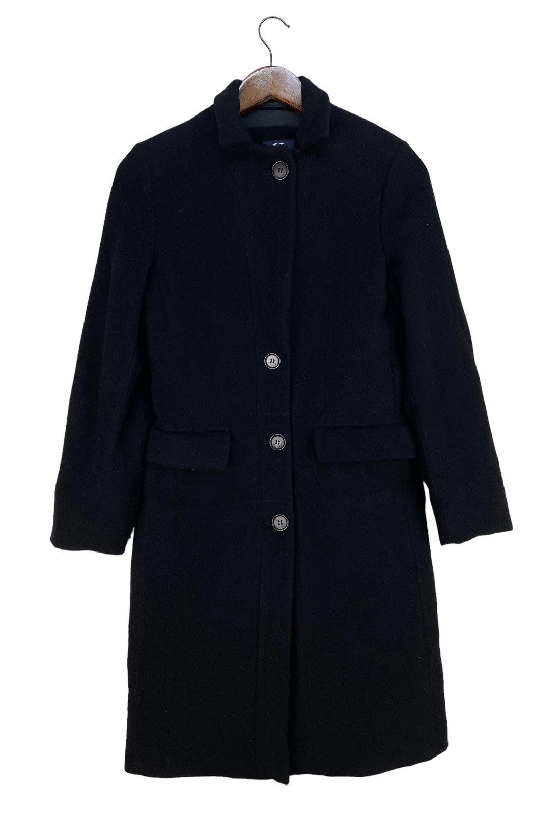 Tommy Hilfiger Tommy Hilfiger Wool Long Jacket Size XS / US 0-2 / IT 36-38 - 1 Thumbnail