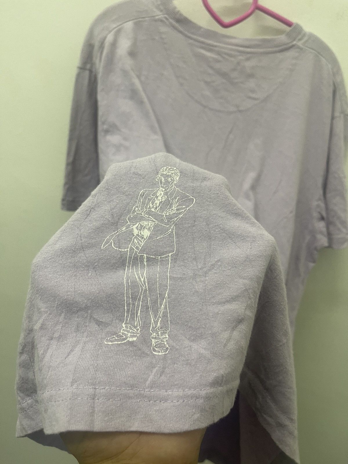 Anime Rare JOJO BIZARRE ADVENTURE Killer Queen Tee Size US L / EU 52-54 / 3 - 5 Thumbnail