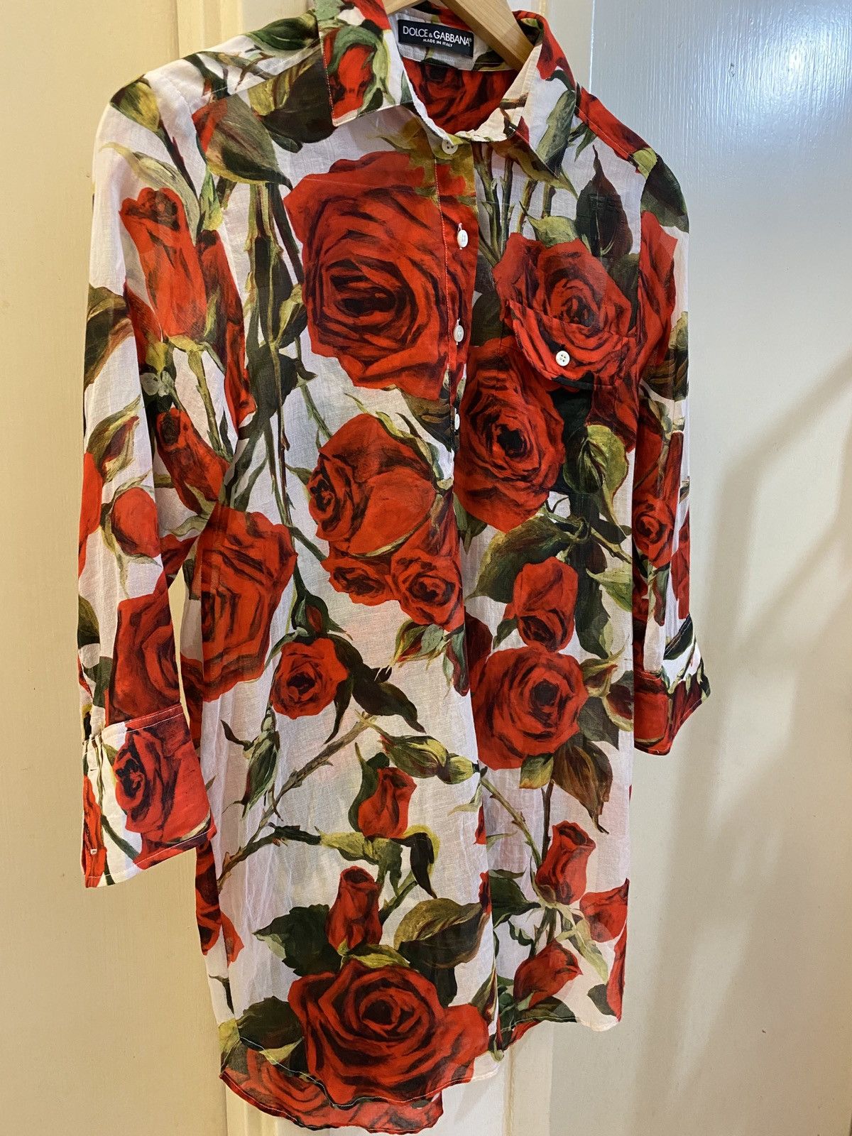 Dolce & Gabbana 🔥🔥💰💰Dolce & Gabbana floral ROSE Size S / US 4 / IT 40 - 5 Thumbnail