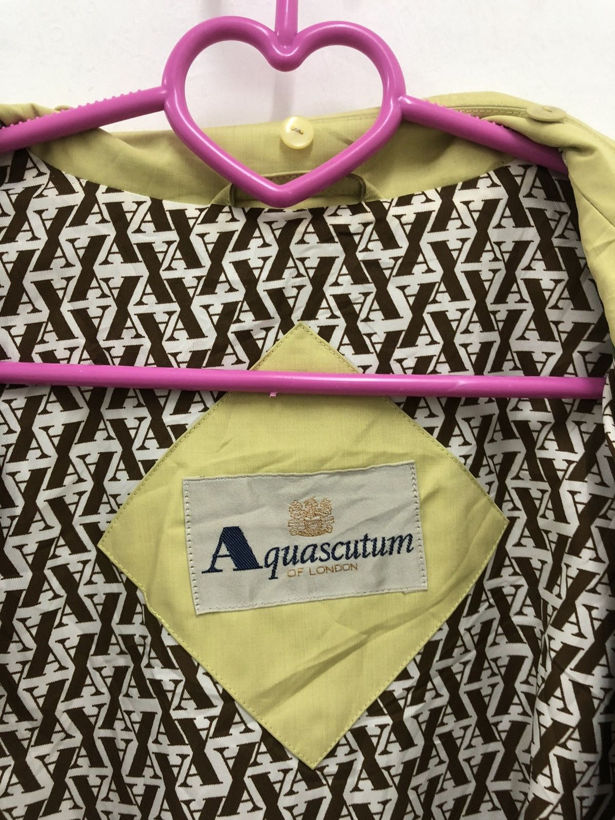 Aquascutum Rare Vintage Aquascutum Monogram Nova Check Hooded Jacket Size US L / EU 52-54 / 3 - 10 Thumbnail