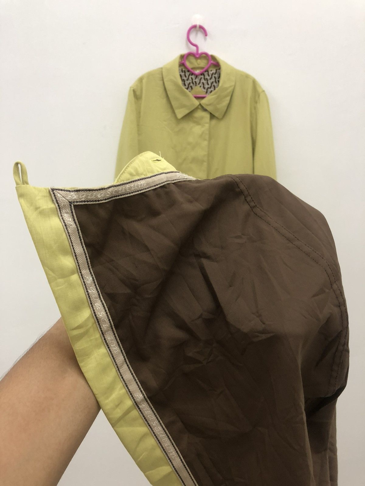 Aquascutum Rare Vintage Aquascutum Monogram Nova Check Hooded Jacket Size US L / EU 52-54 / 3 - 5 Thumbnail